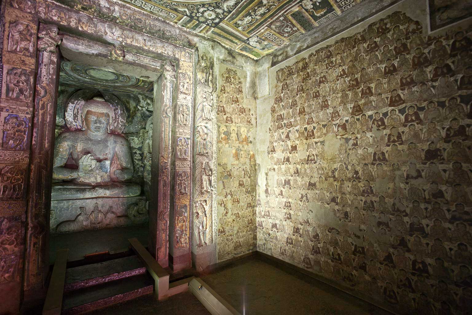 1536x1024 Ajanta Cave 2: Non Narrative Paintings