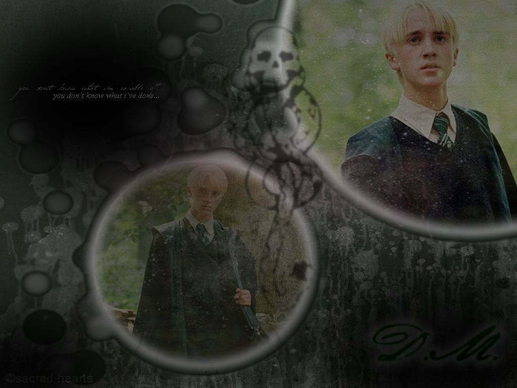 1024x768 Draco Malfoy Potter wallpaper