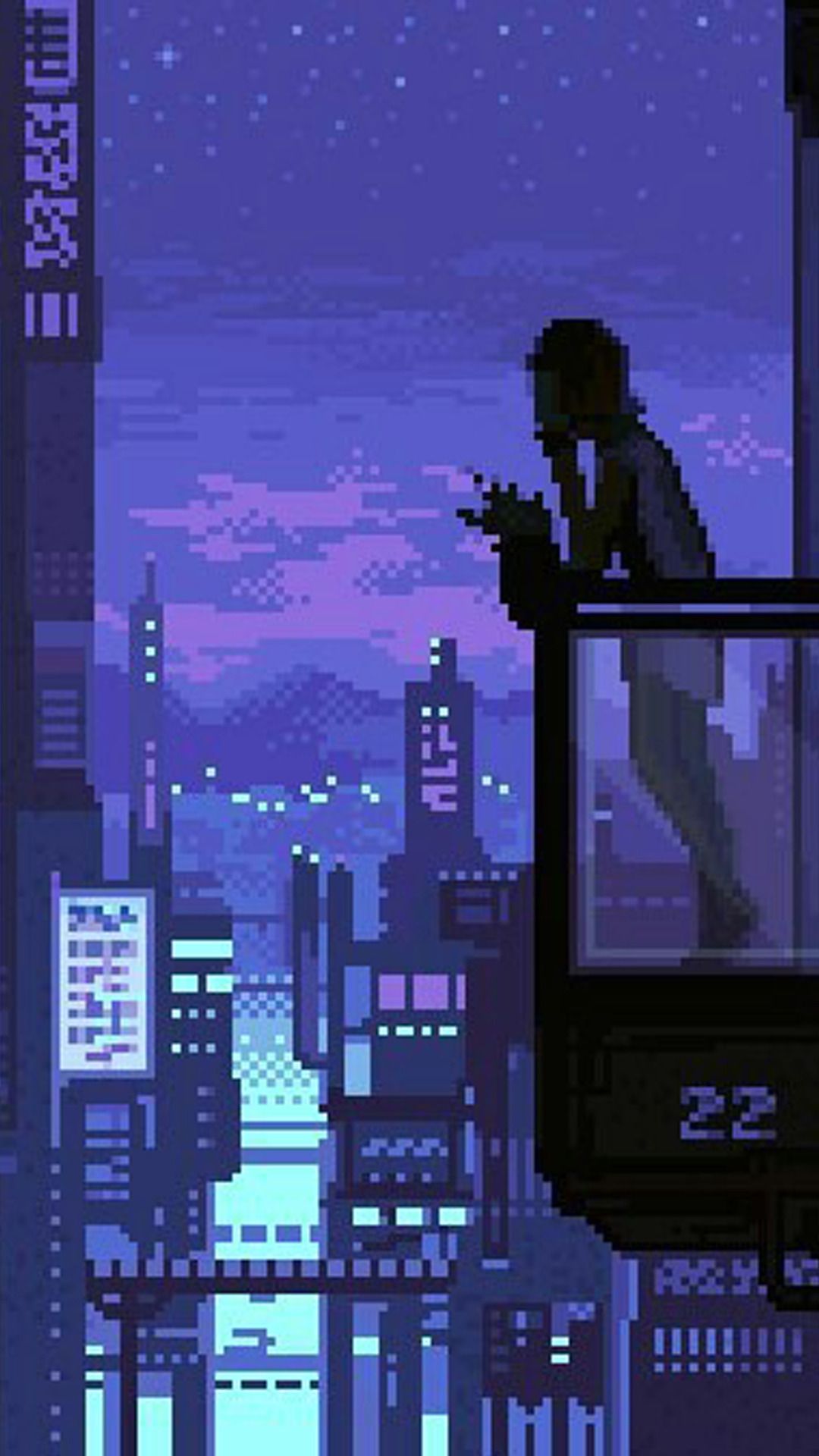 1080x1920 Pixel Art Phone Wallpaper