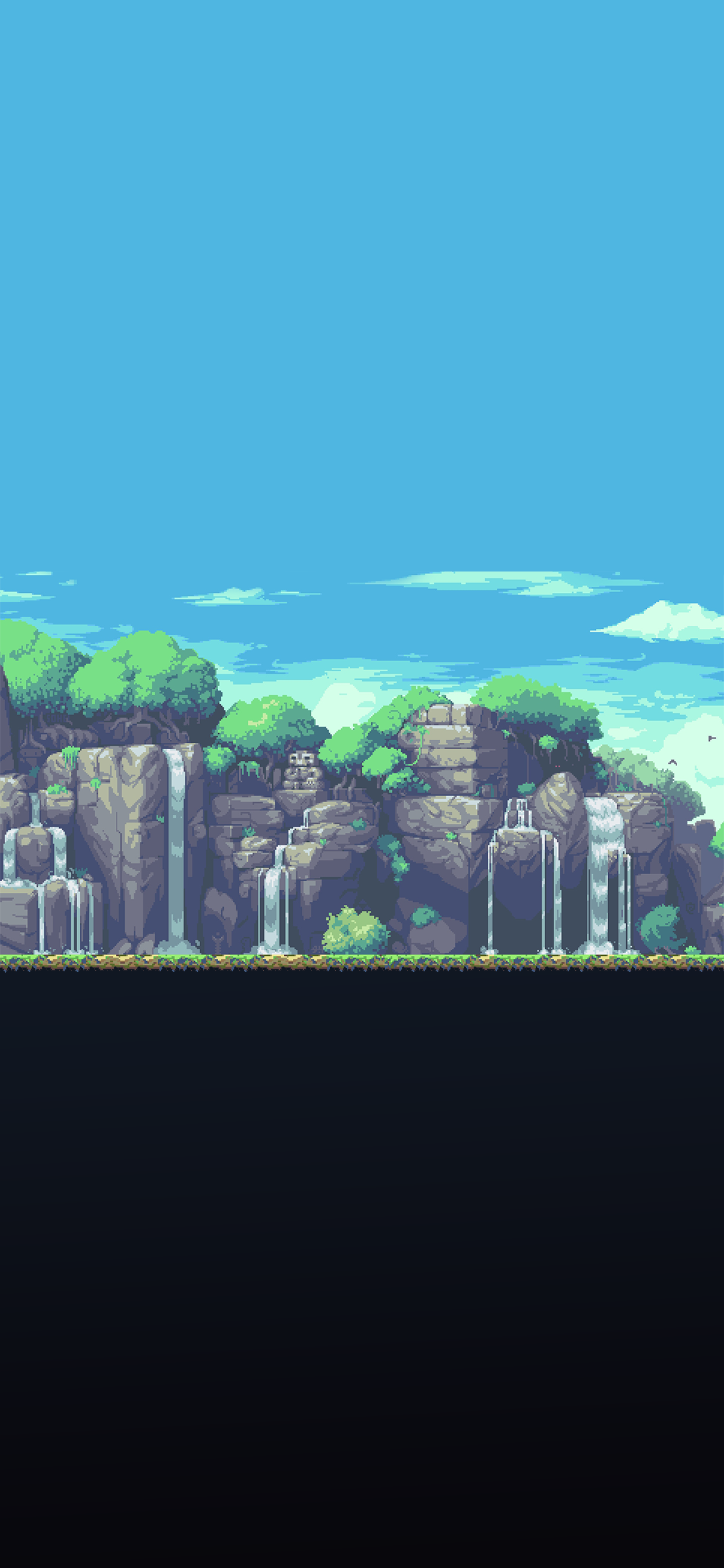 1125x2436 PIXEL ART HD WALLPAPER FOR PHONE