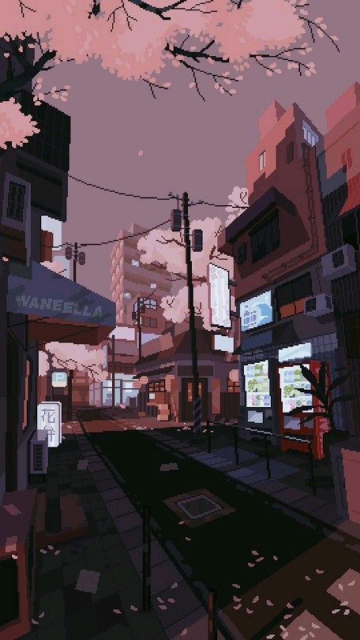 720x1280 Pixel Art Phone Wallpaper