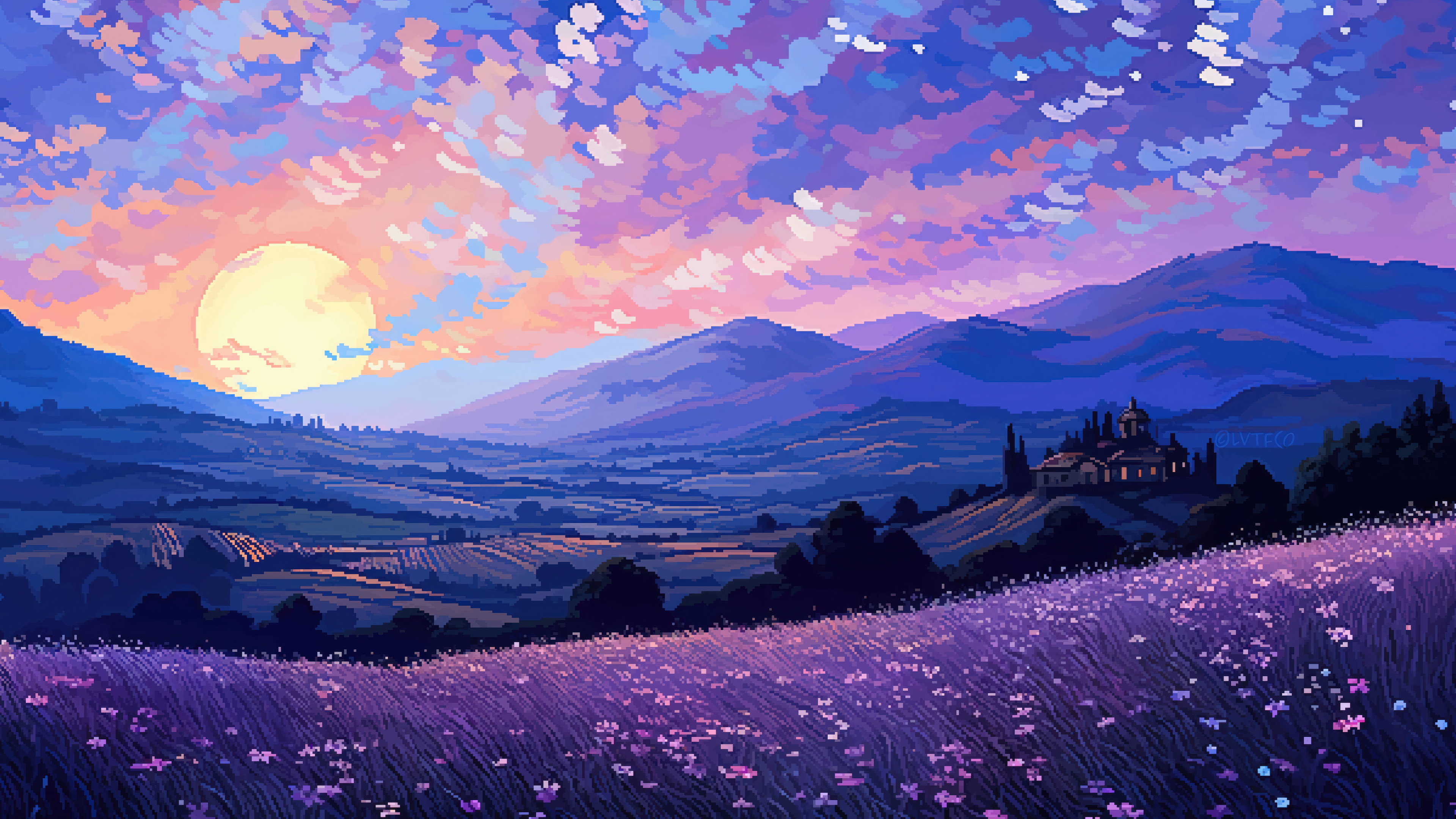3840x2160 Pixel Art HD 4K Wallpaper PC & Phone