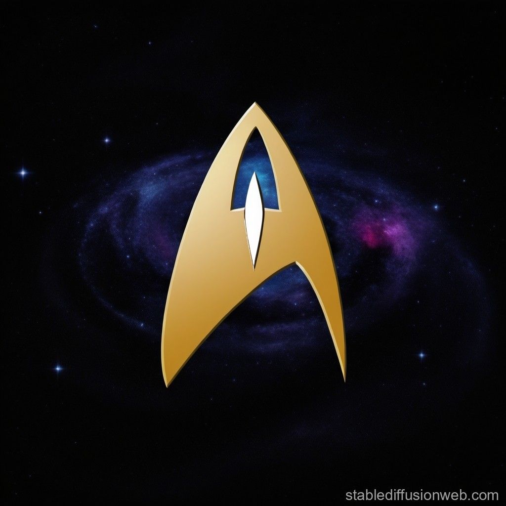 1024x1024 Deep Space Nine Star Trek Logo. Stable