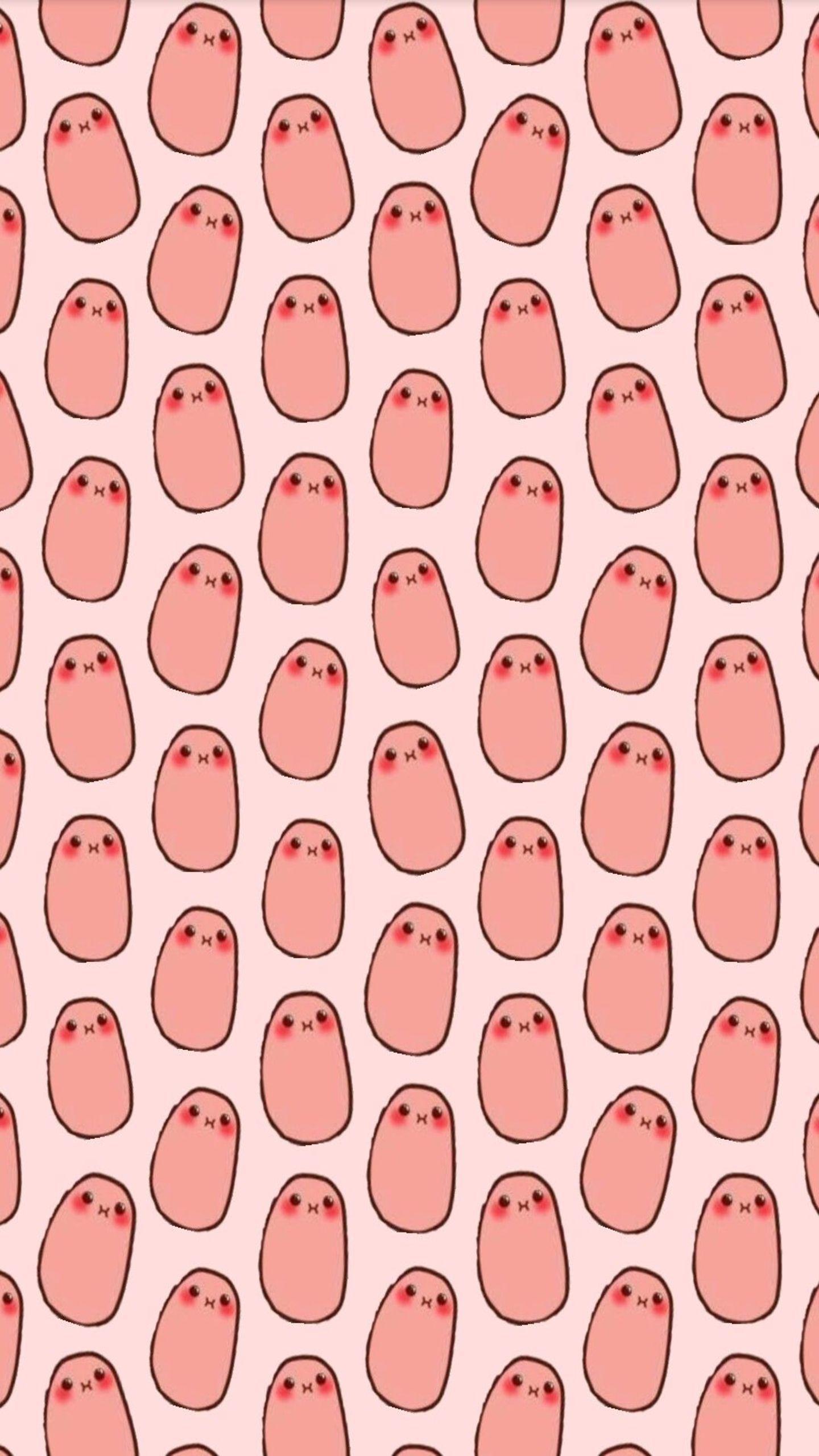 1440x2560 Kawaii Potato Wallpaper HD for Android