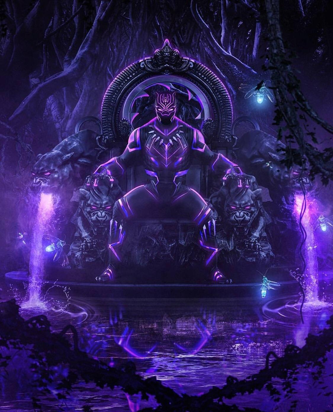 Purple Black  Panther  Wallpapers  Top Free Purple Black  