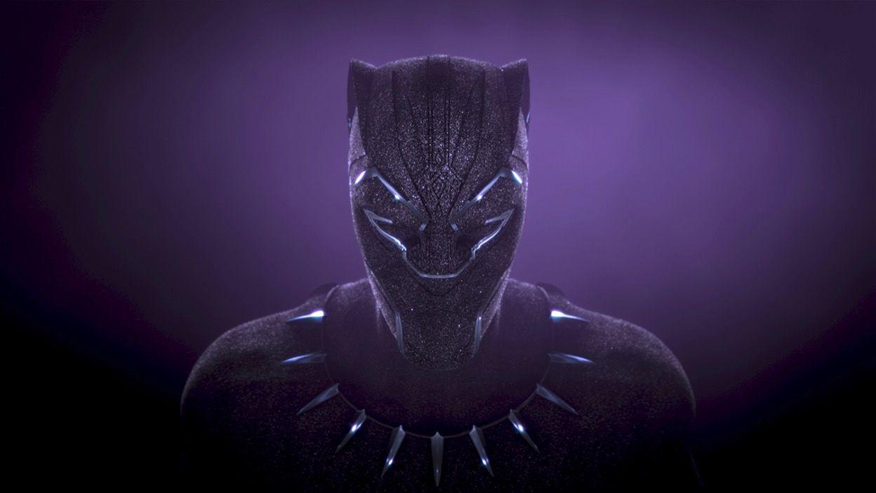 Purple Black Panther Wallpapers Top Free Purple Black Panther Backgrounds Wallpaperaccess