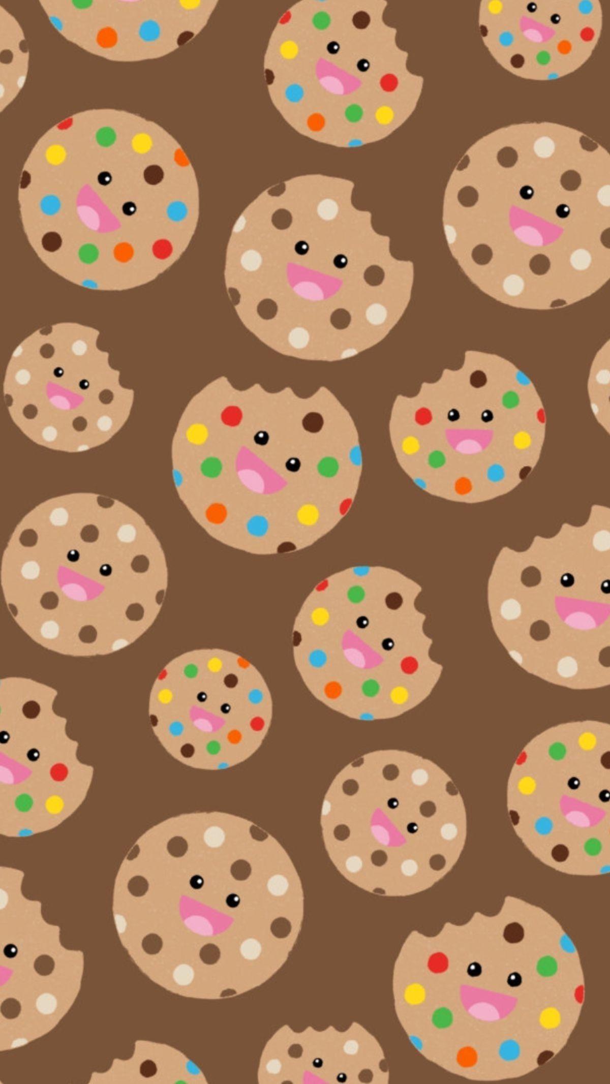 1200x2133 Kawaii Cookies hình nền