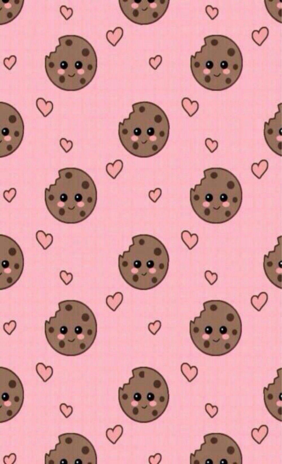 1080x1776 Kawaii Cookies Wallpaper
