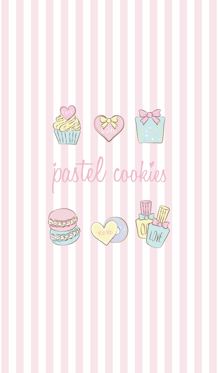 720x1232 pastel color Icing cookies Theme. wallpaper in 2019