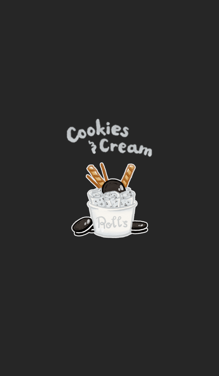 720x1232 For YOU who love cookies 'n cream :). Kawaii stuff in 2019