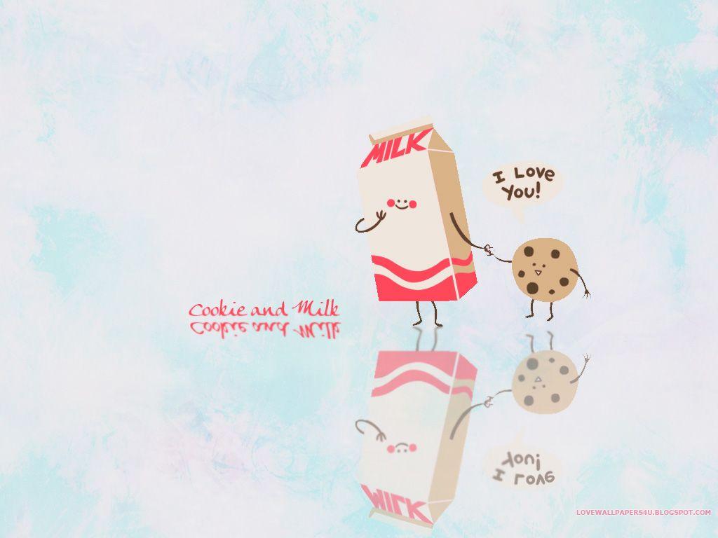 1024x768 Kawaii Cookies Wallpaper
