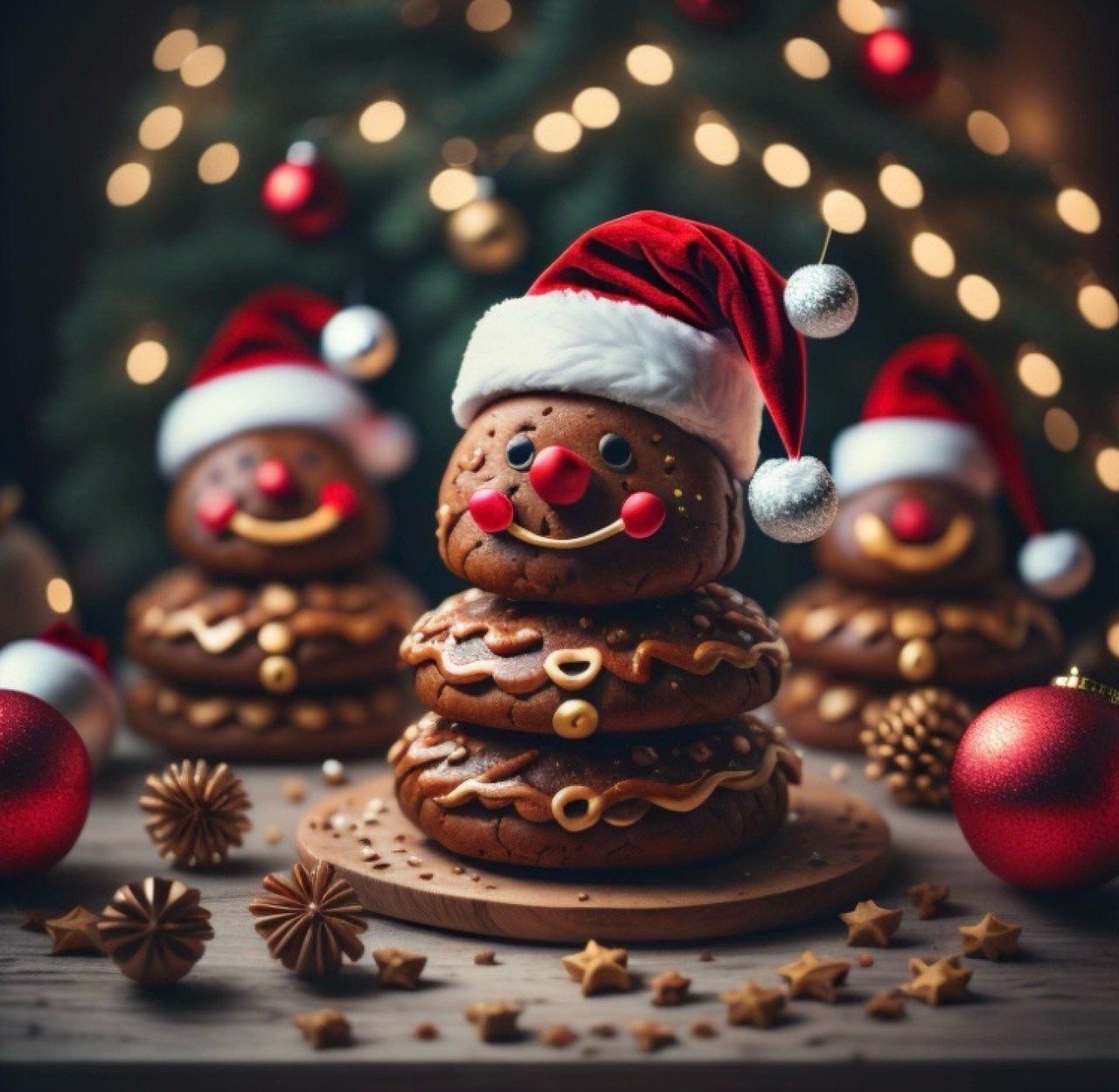 1280x1249 Download Ai Generated, Gingerbread