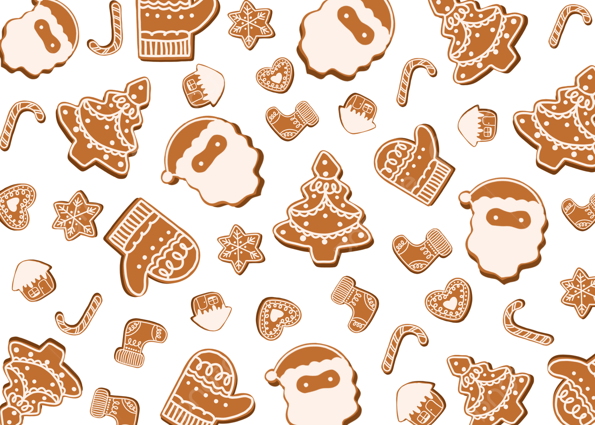 1200x857 Christmas Gingerbread Man Tile