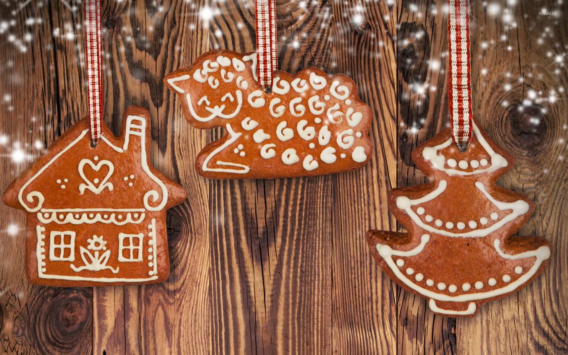 1920x1200 Gingerbread cookies wallpaper