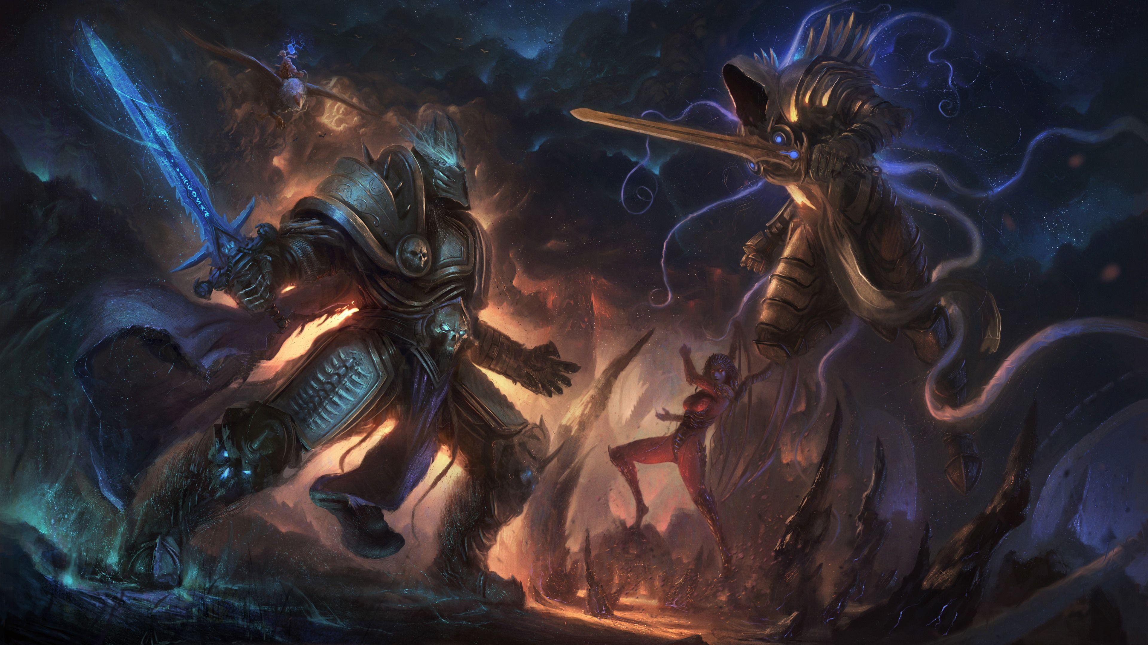 3840x2160 Wallpaper Diablo, Warcraft, art picture 3840x2160 UHD 4K