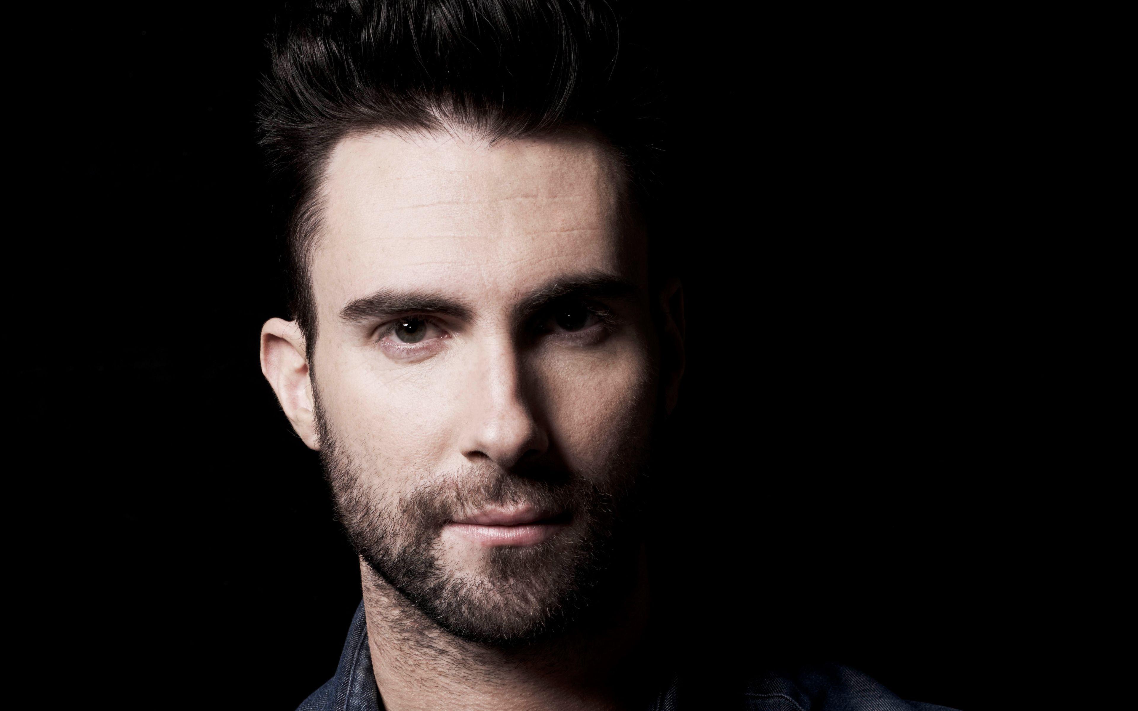 3840x2400 Download wallpaper Adam Levine, 4k, American singer