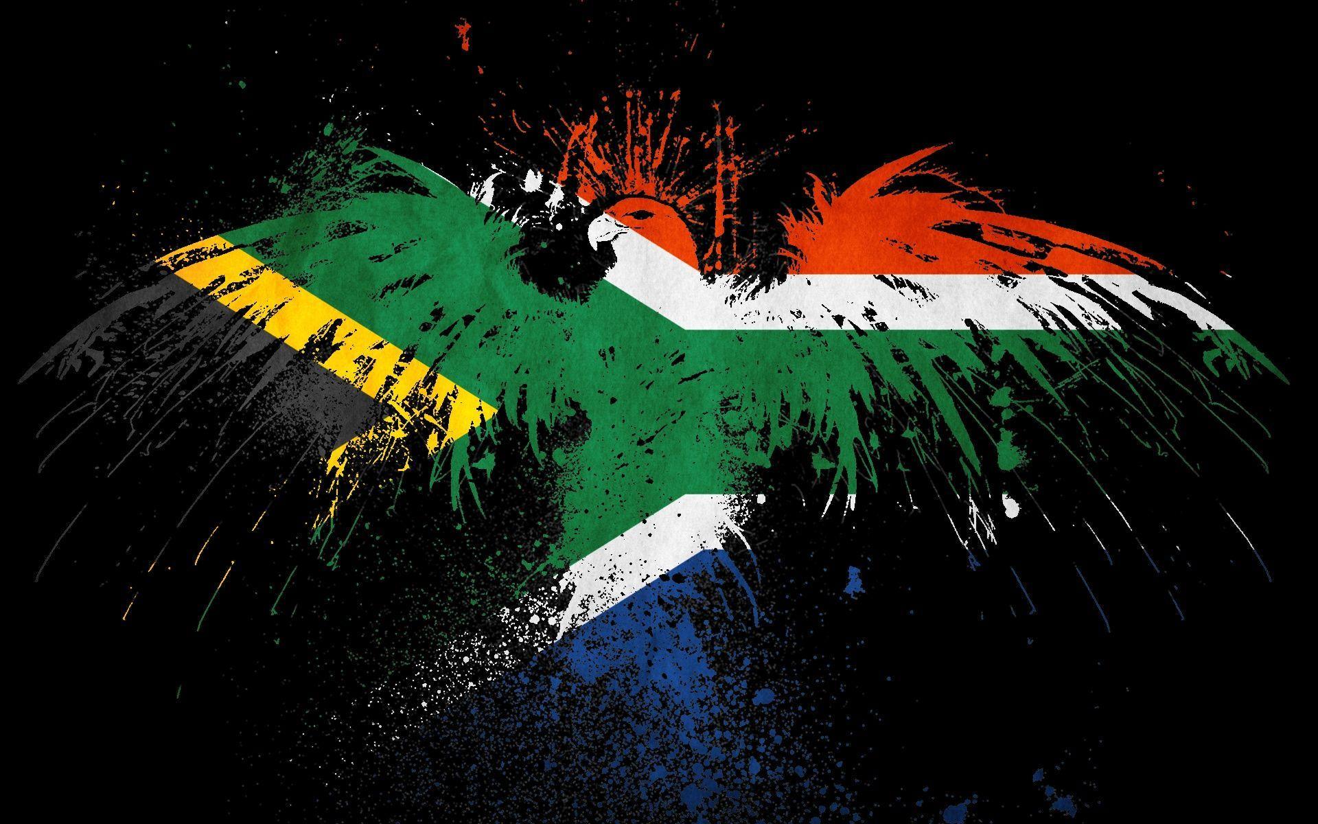 South African Flag Wallpapers Top Free South African Flag Backgrounds 