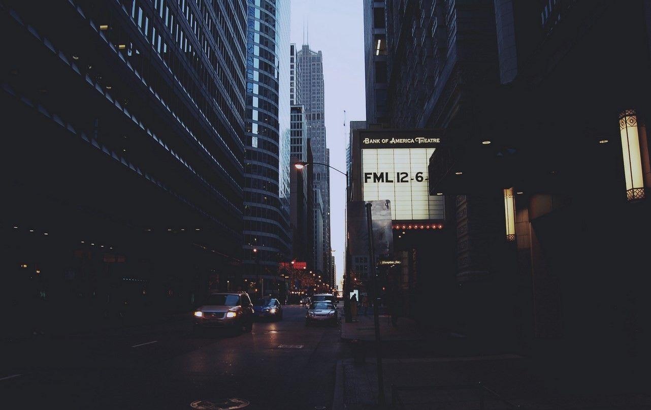 1282x807 New York City, Street, Car, Night Wallpaper HD / Desktop
