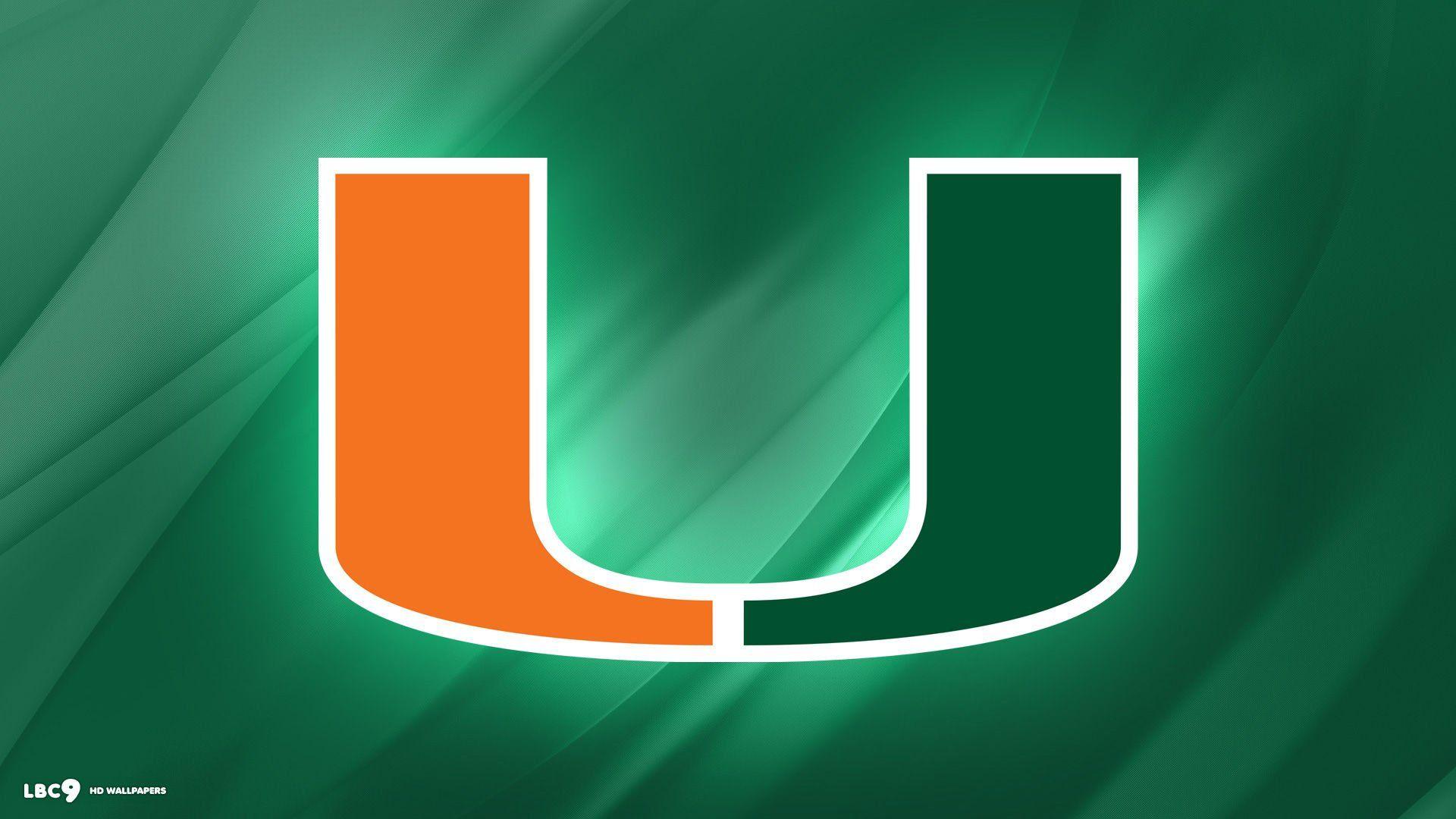 1920x1080 University of Miami Football Wallpaper