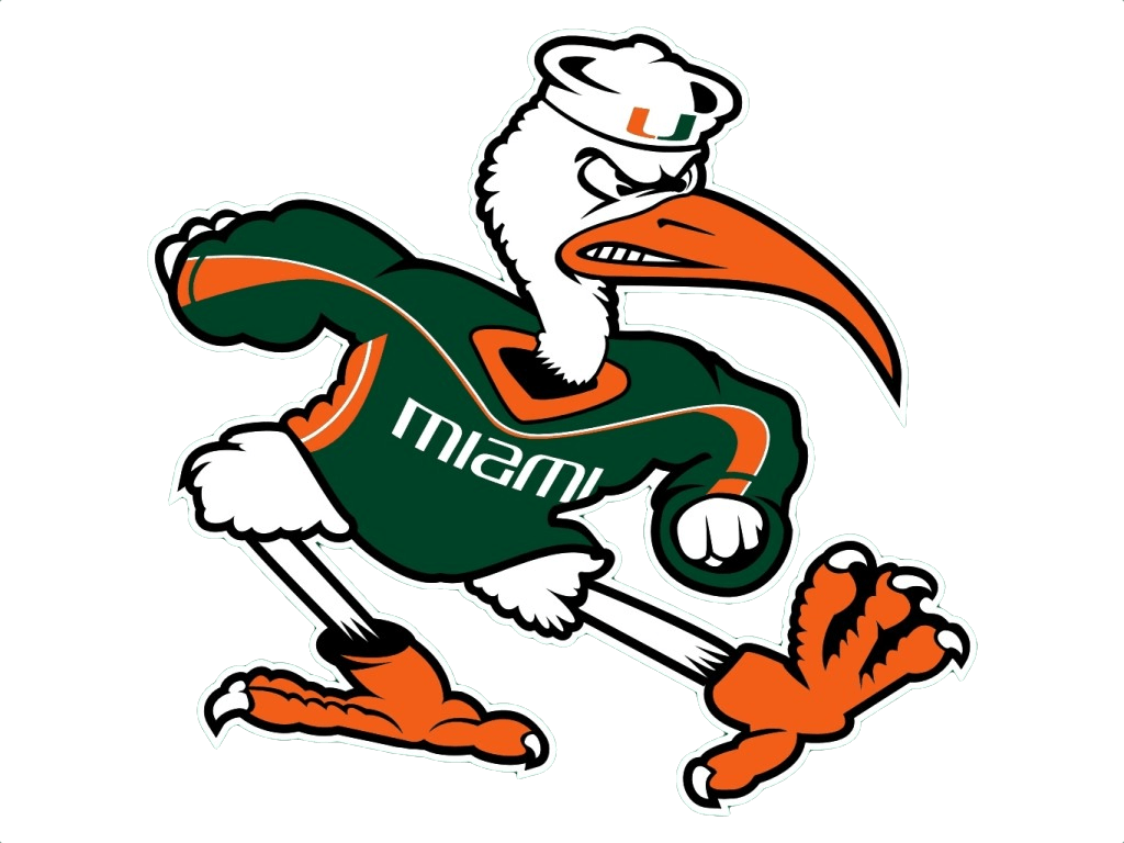 1024x768 University Of Miami Wallpaper