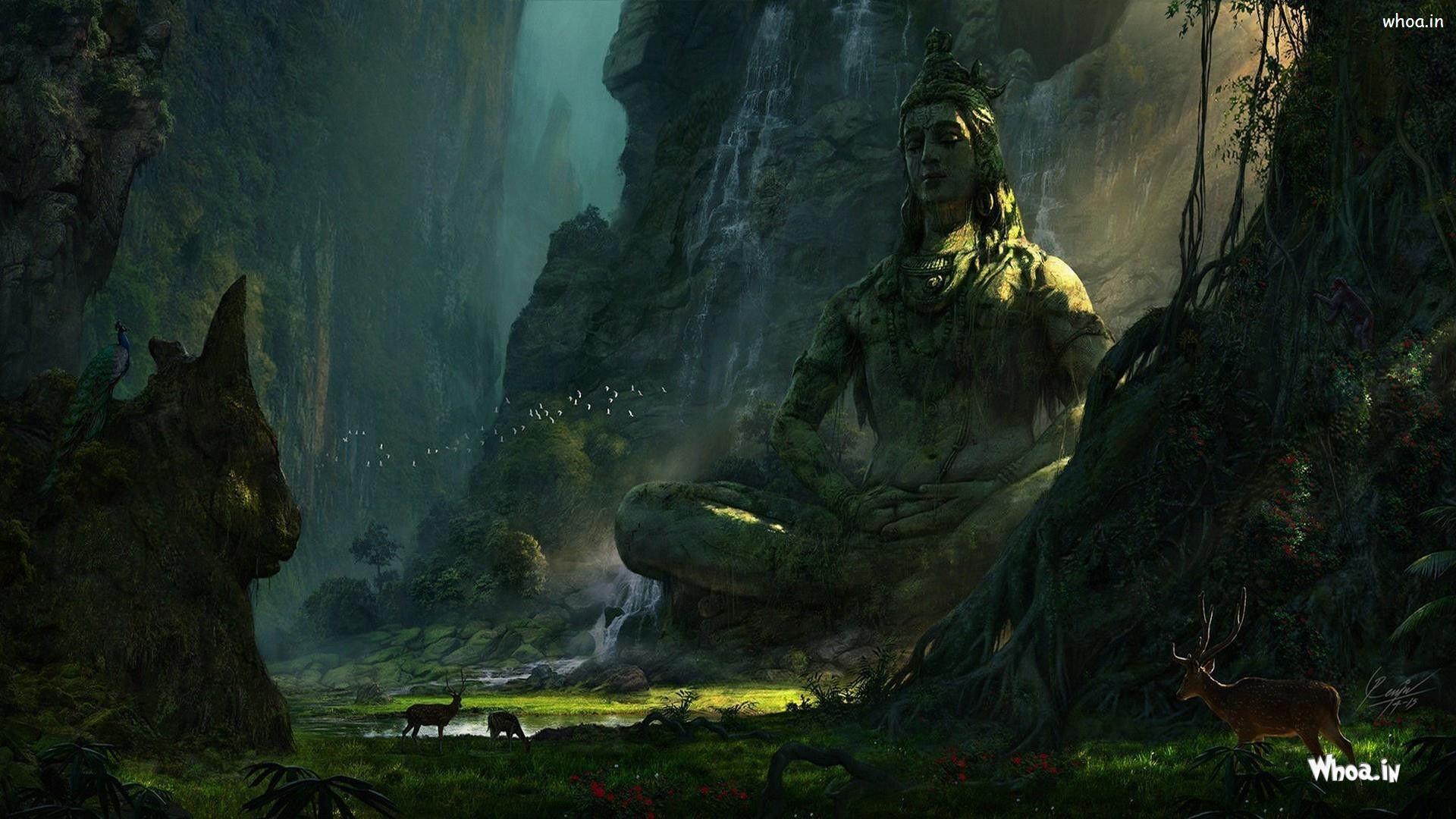 1920x1080 màn hình rộng Chúa Shiva Wallpaper 3D 1920x1080 Full HD