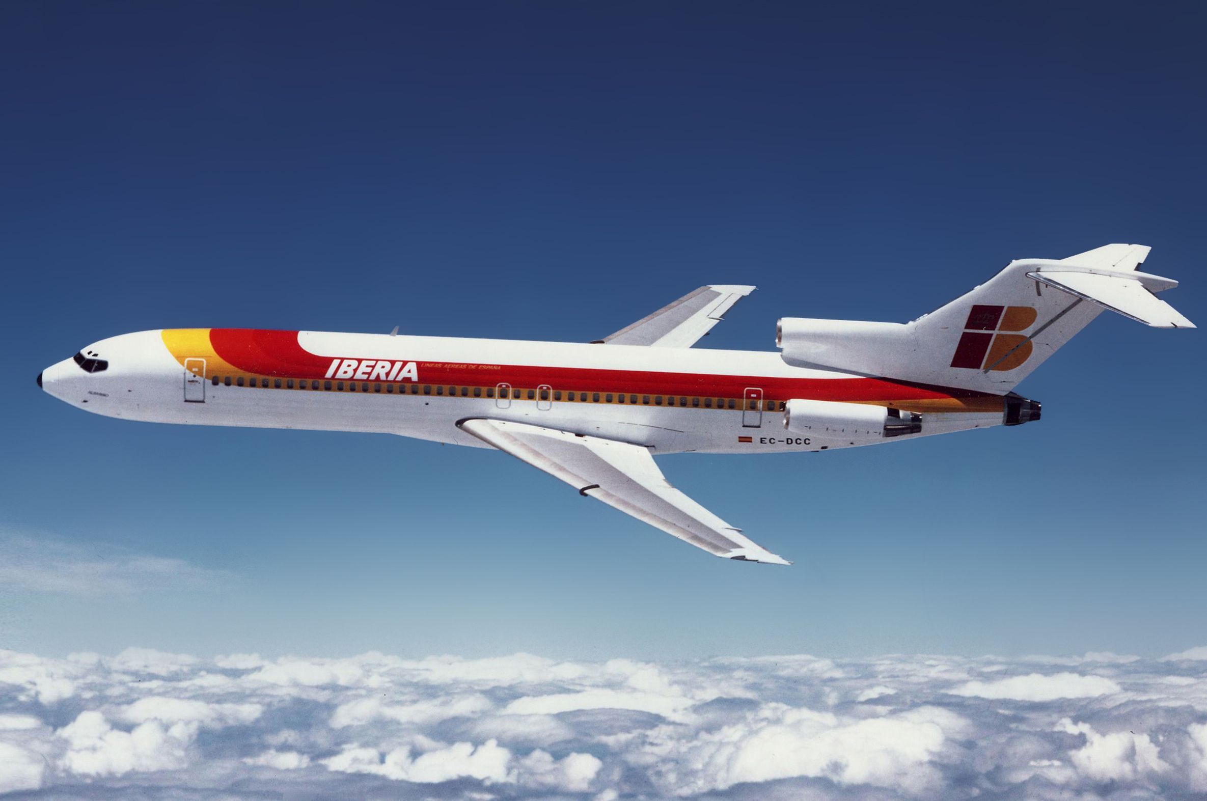 2370x1573 Iberia Boeing 727 200 EC