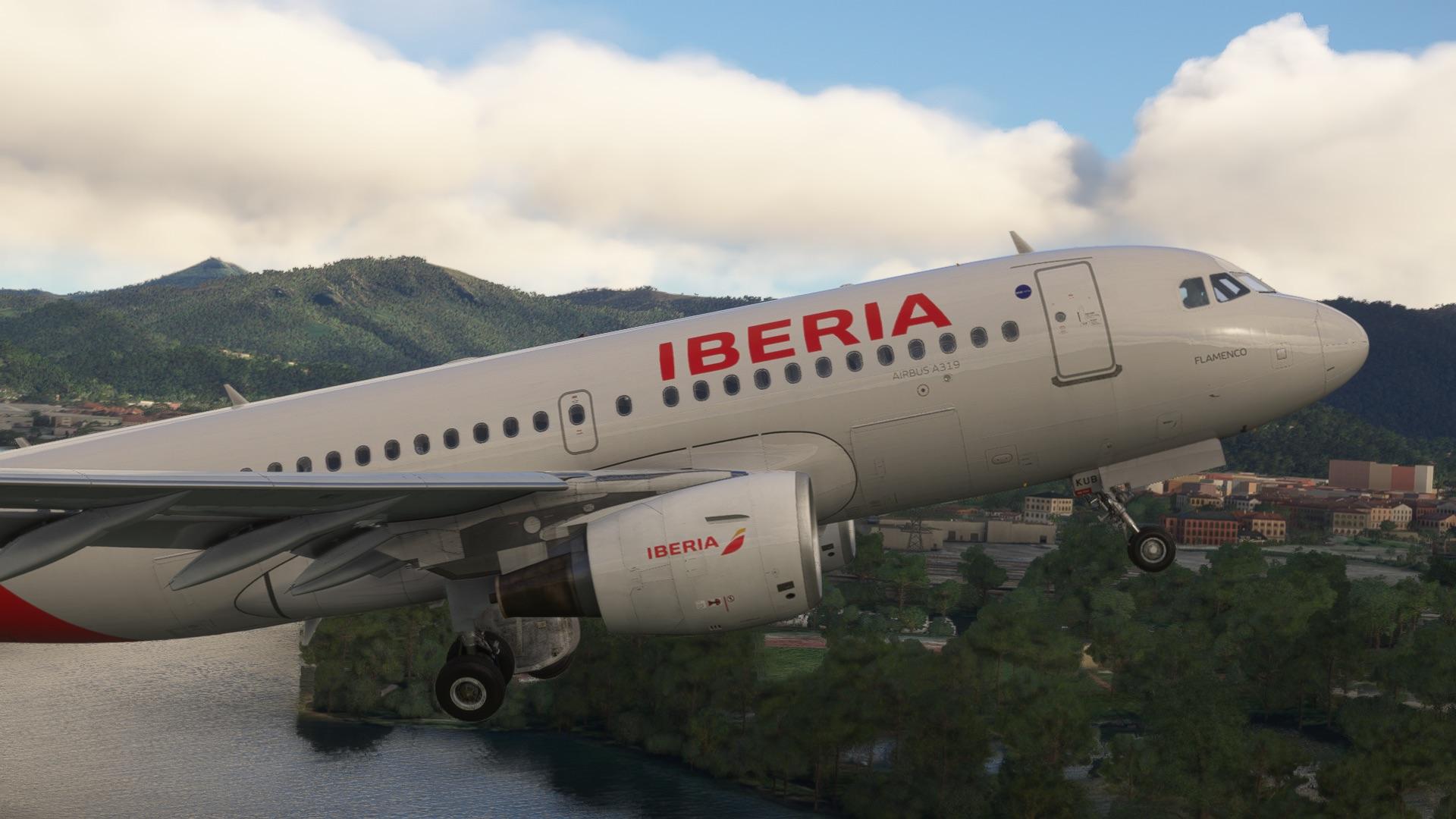 1920x1080 Iberia A319 ops