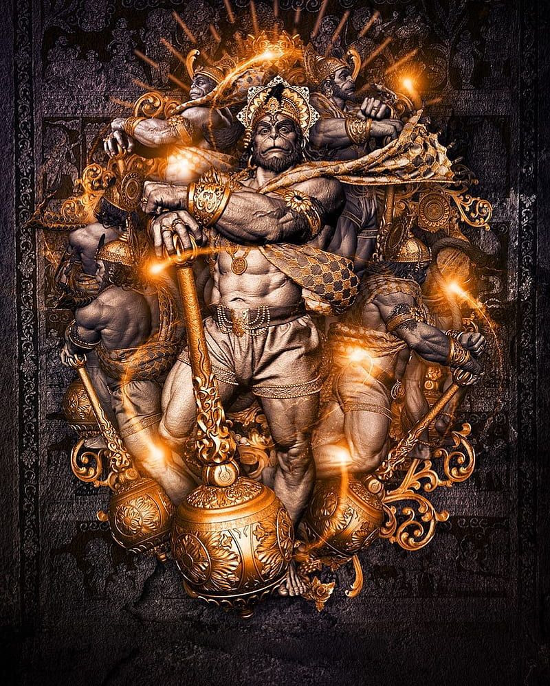 800x999 Hanuman, lord hanuman, scary, sultan