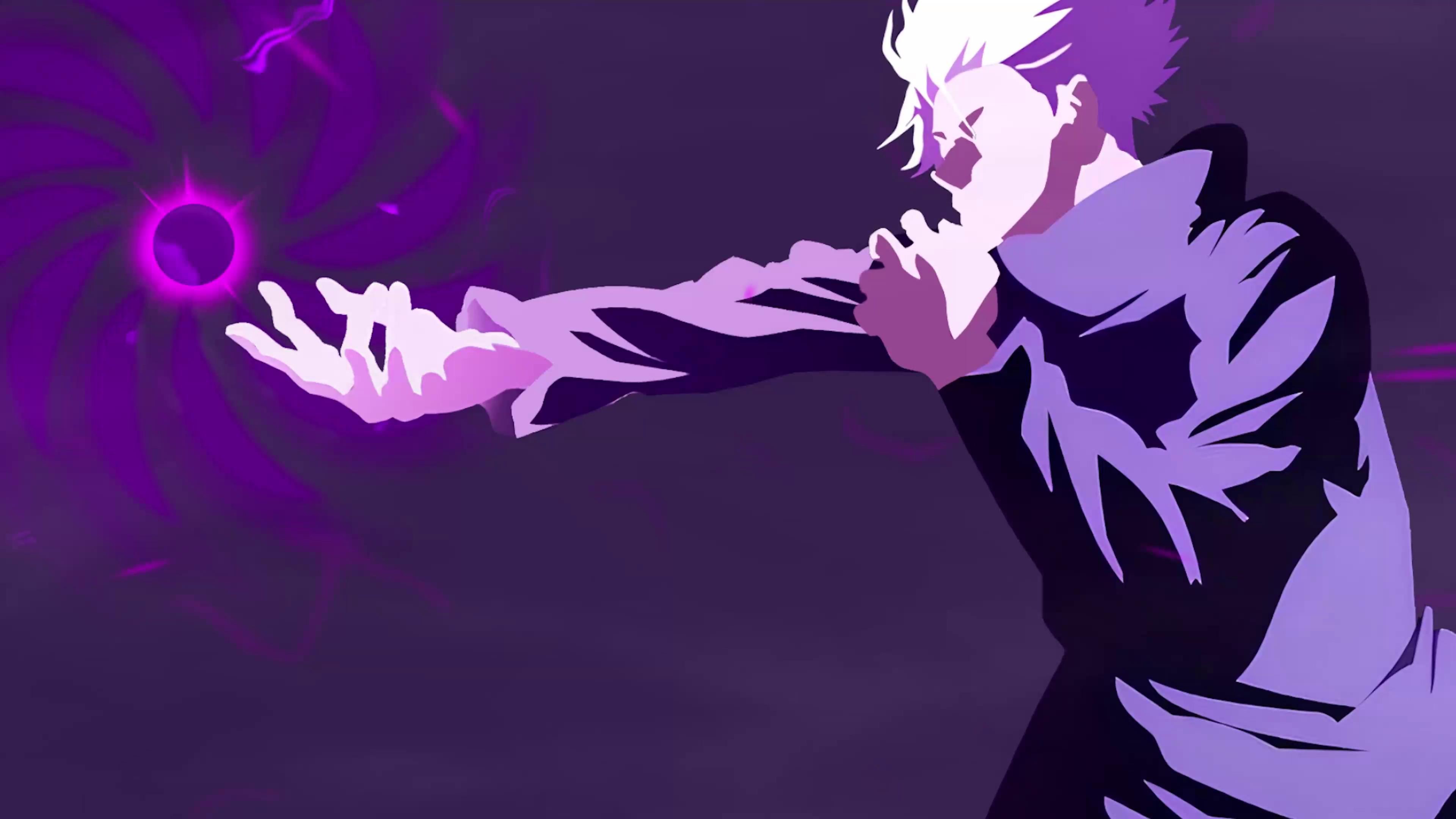 3840x2160 Gojo Minimalist Live Wallpaper