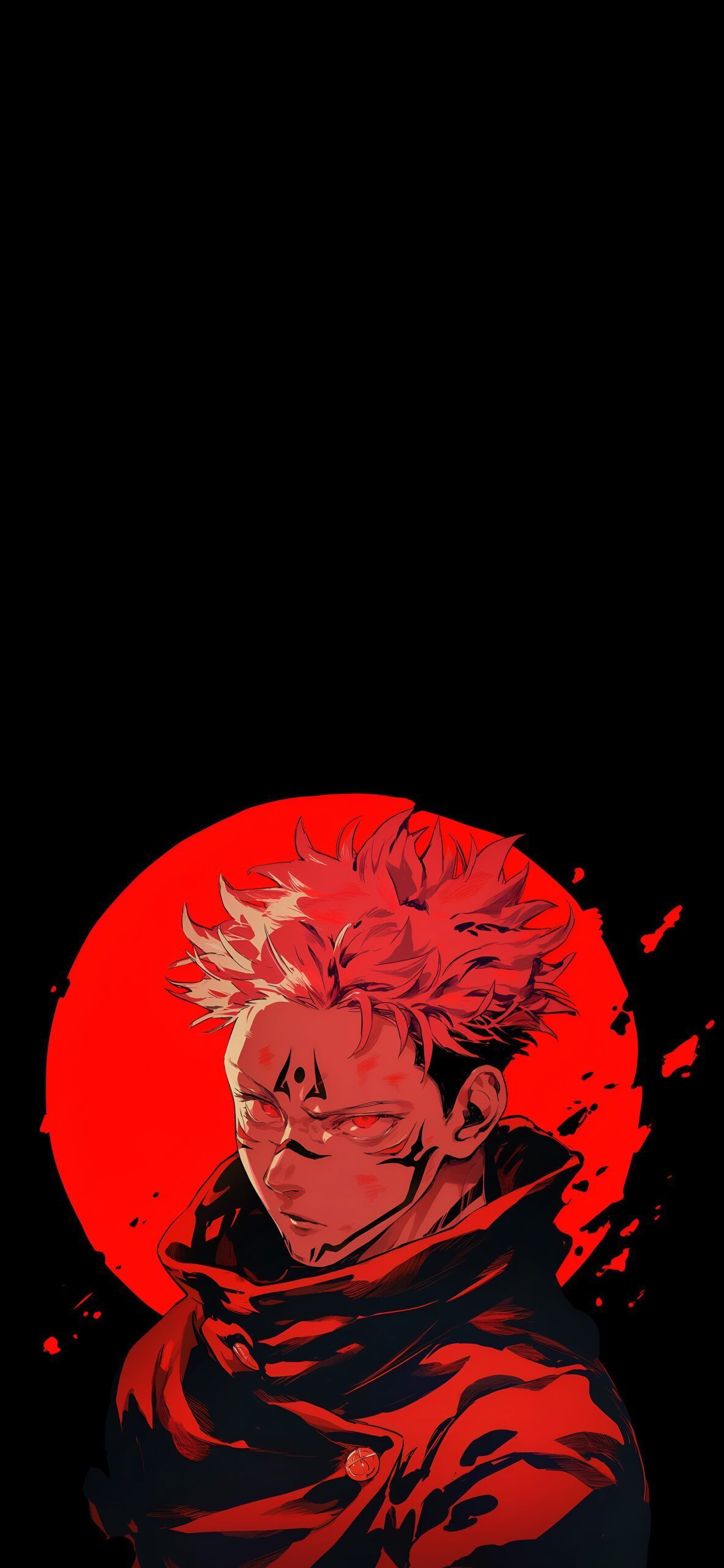 1183x2560 Jujutsu Kaisen Ryomen Sukuna Aesthetic