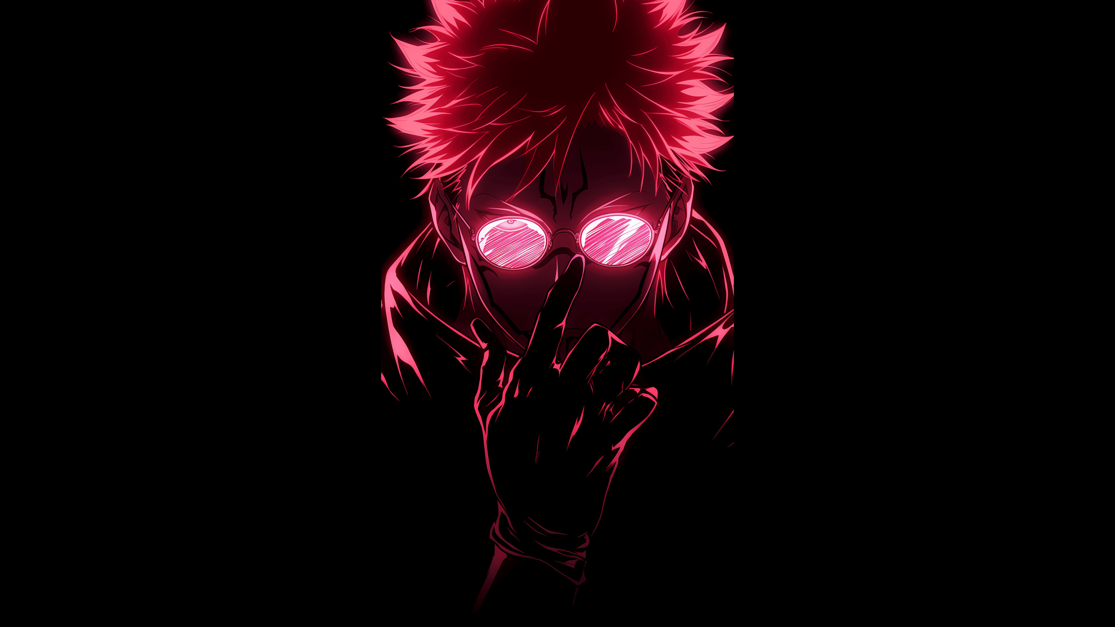 3840x2160 Dope Wallpaper 4K, Sukuna, Pink
