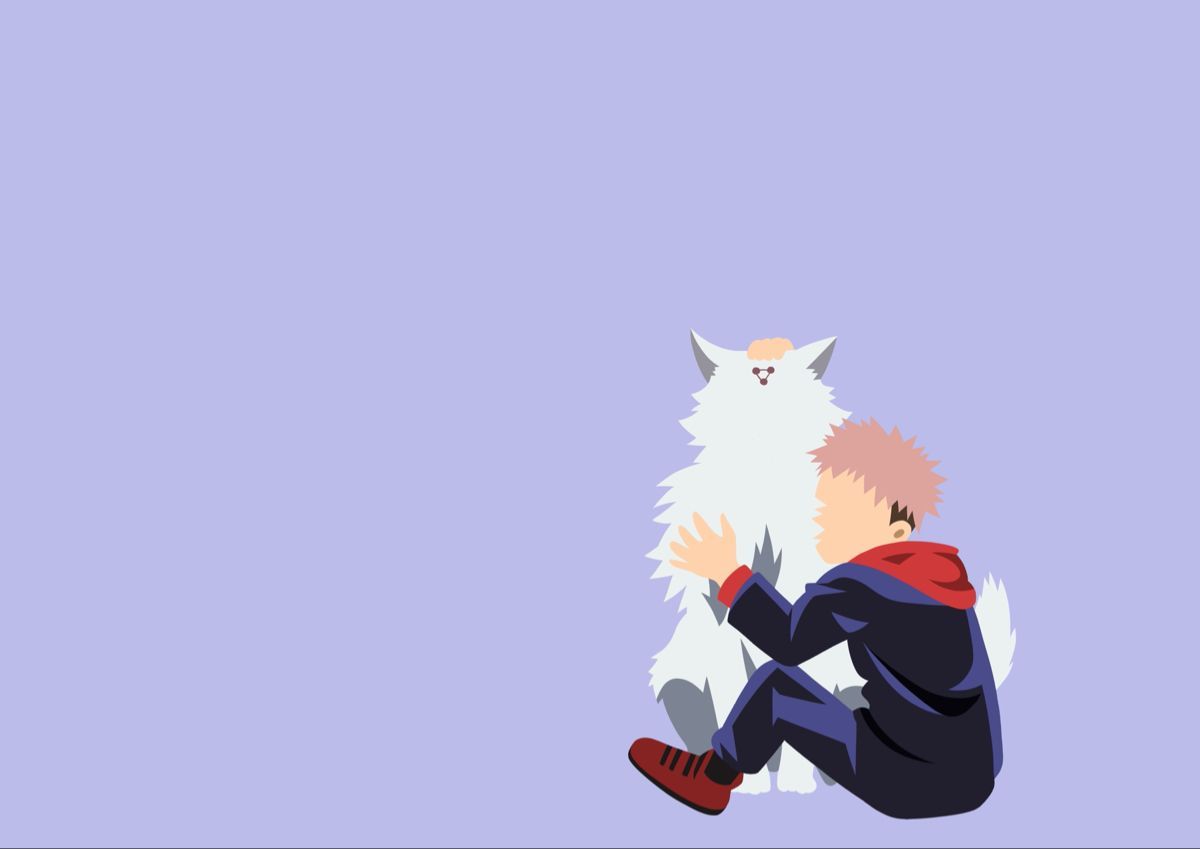 1200x849 Jujutsu Kaisen Minimalist Wallpaper