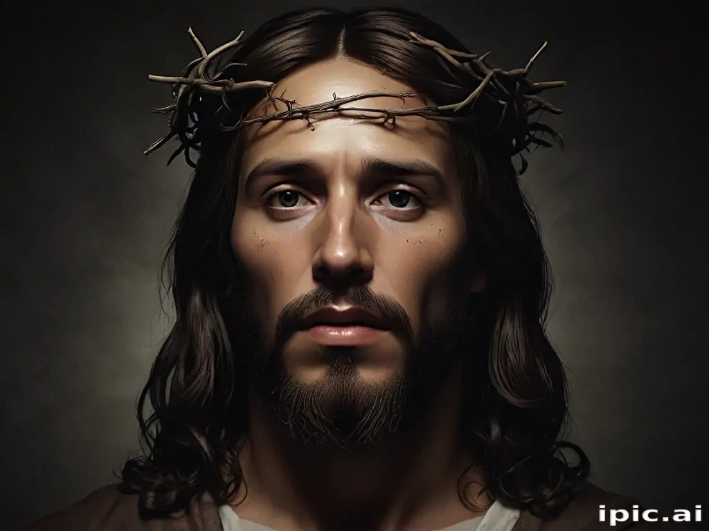 1024x768 Free Ai Image Generator jesus christ