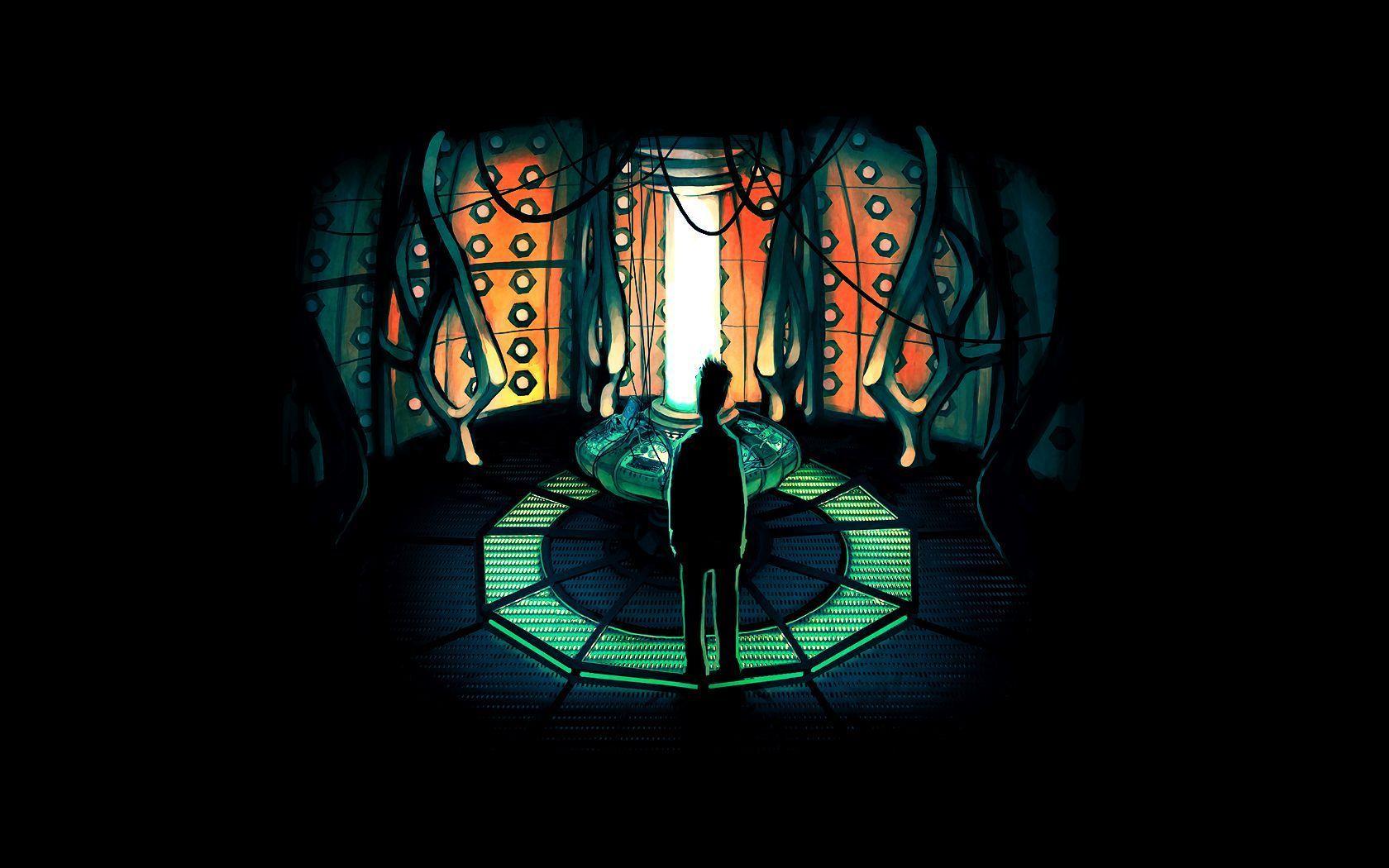 1680x1050 TARDIS Doctor Who Tardis Control Room wallpaper. Download Wallpaper
