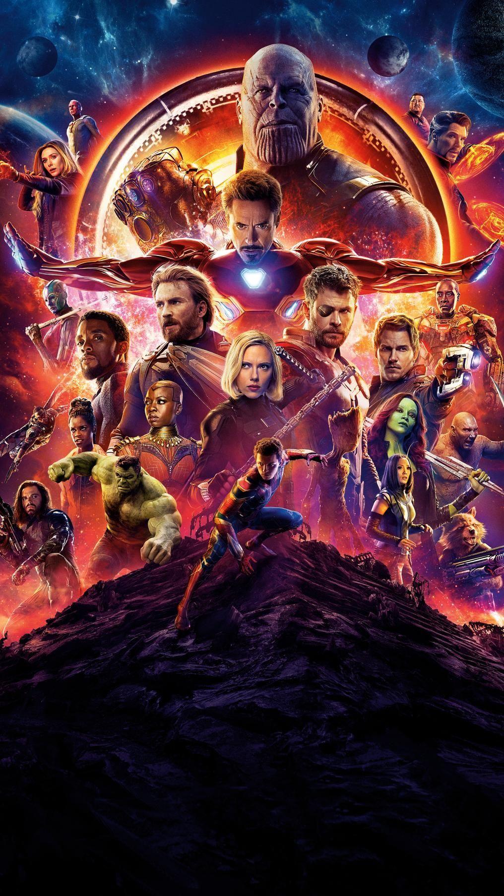 1016x1807 Infinity War Poster Wallpaper
