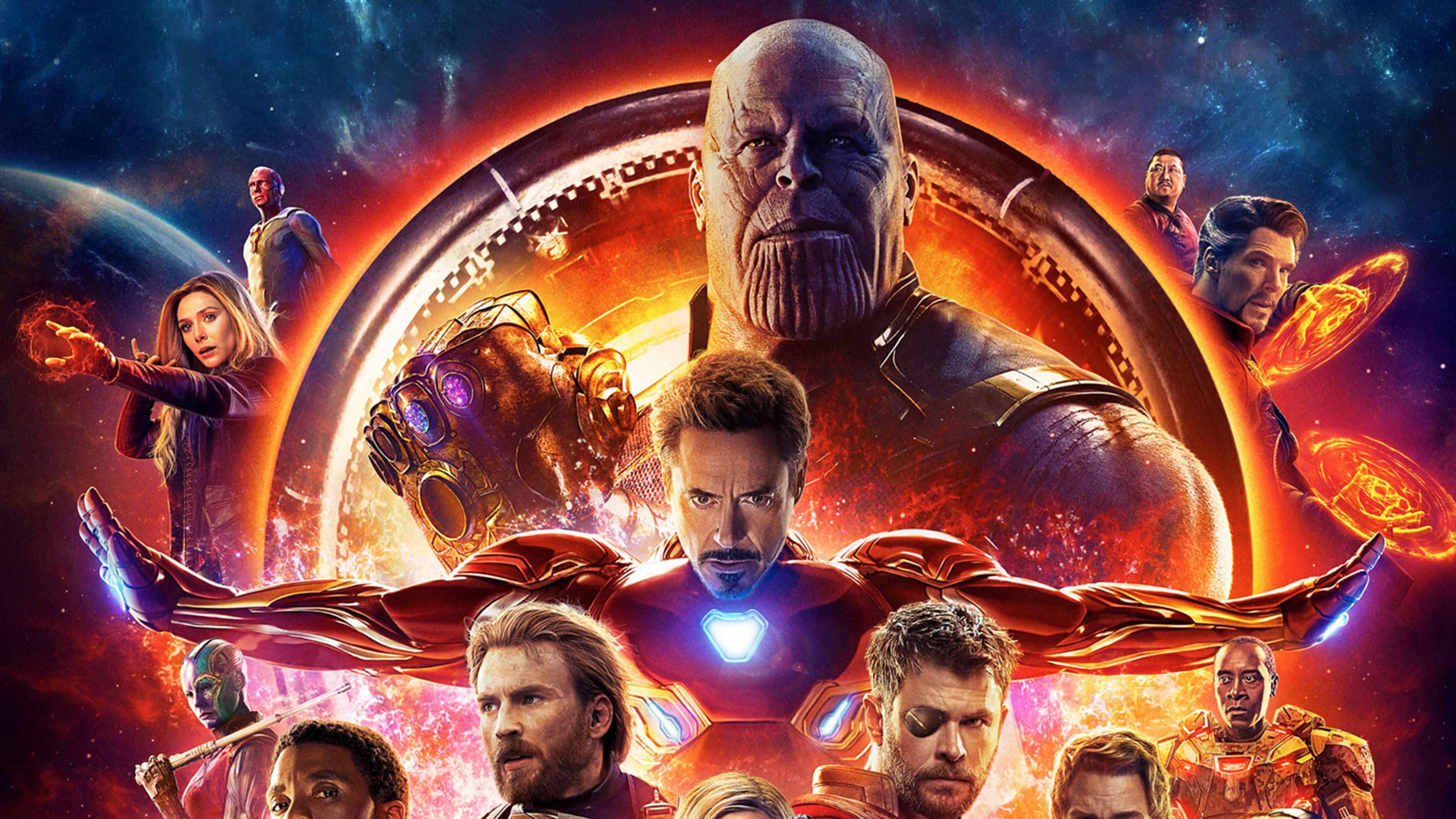4800x2700 Avengers Infinity War 2018 4k Poster, HD Movies, 4k