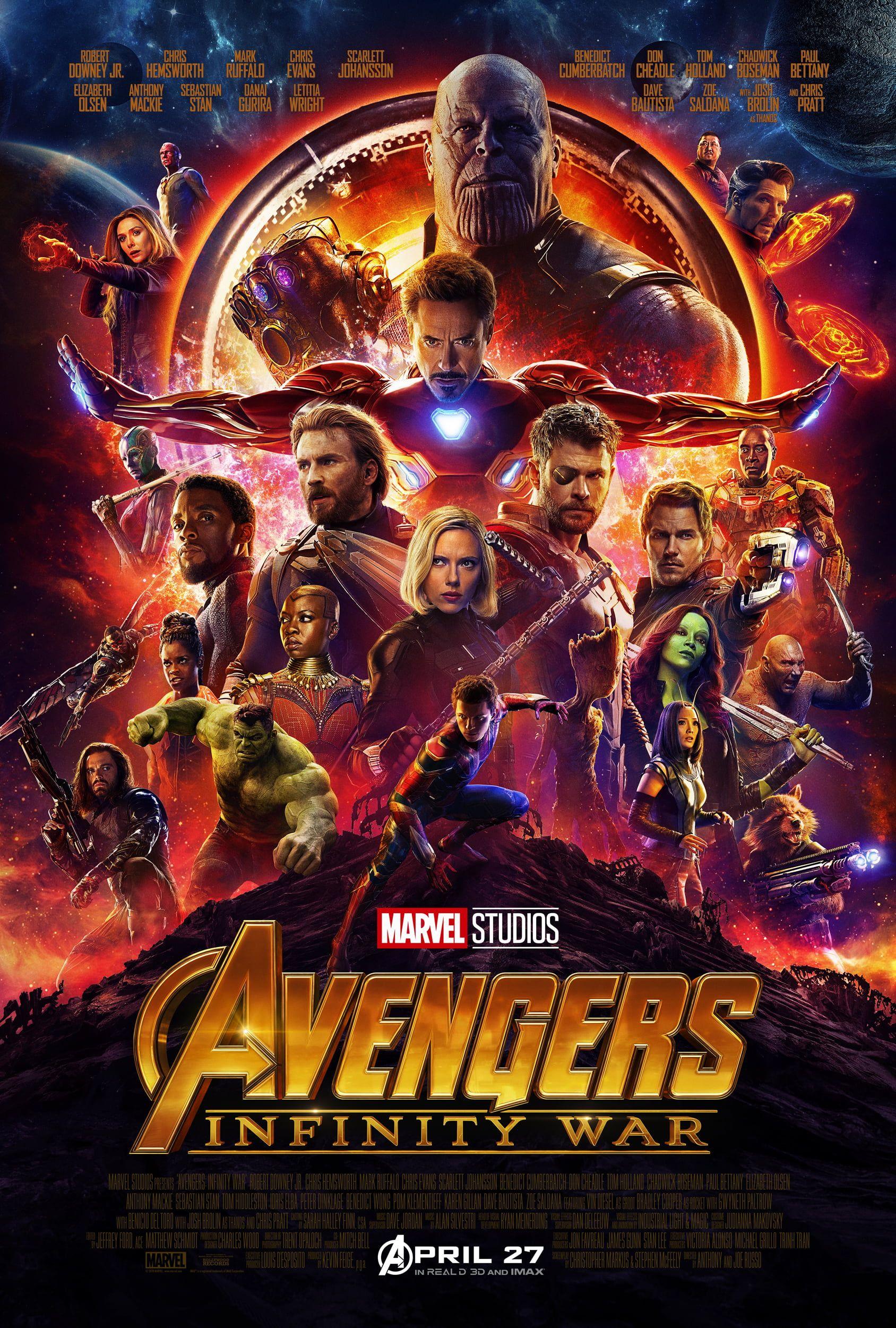 1688x2500 Marvel Studios Avengers Infinity War poster HD wallpaper