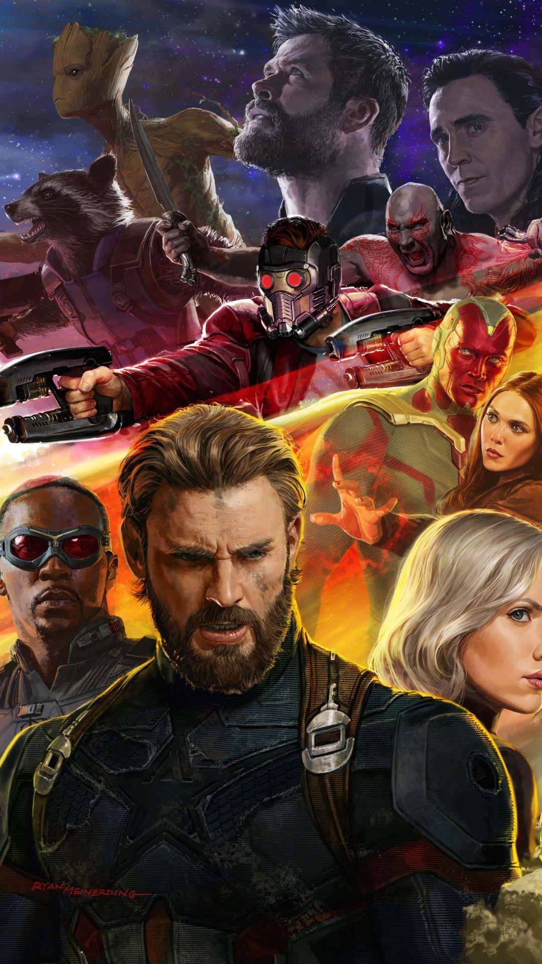 1080x1920 Marvel Infinity War HD iPhone Wallpaper Hupages