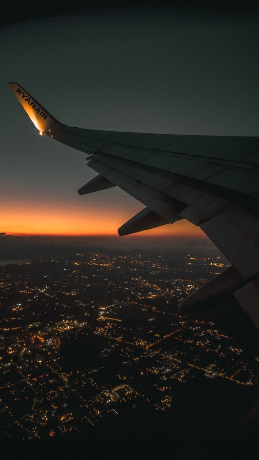 1080x1920 Night Flight Wallpaper