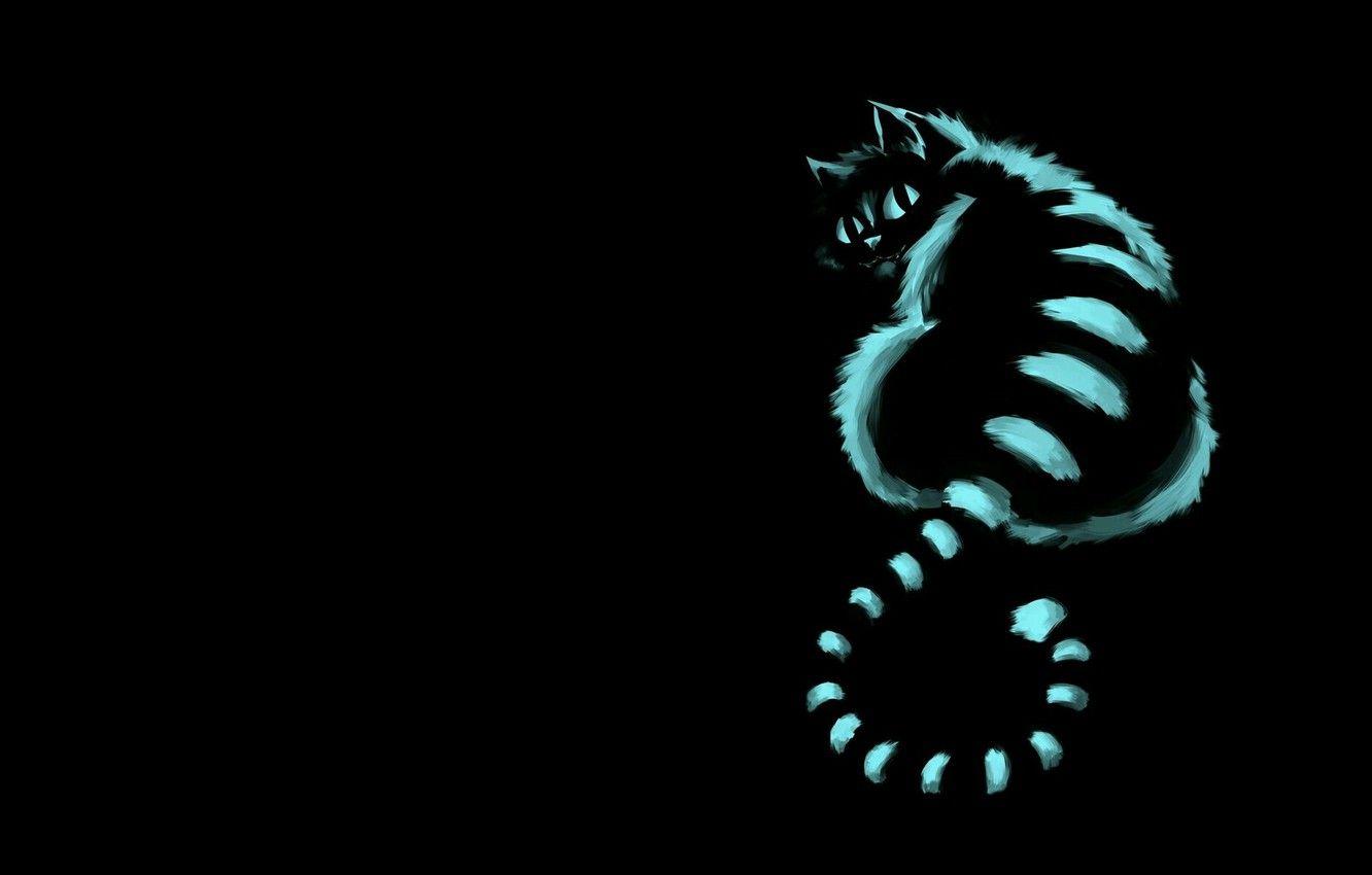 1332x850 Wallpaper cat, mood, art, Cheshire cat image for desktop