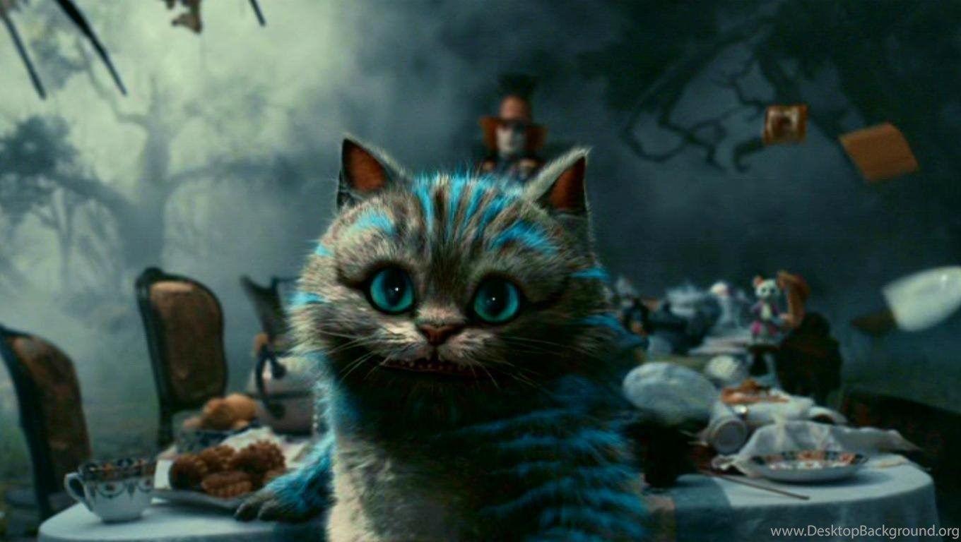 1360x768 Cheshire Cat Wallpaper HD Desktop Background