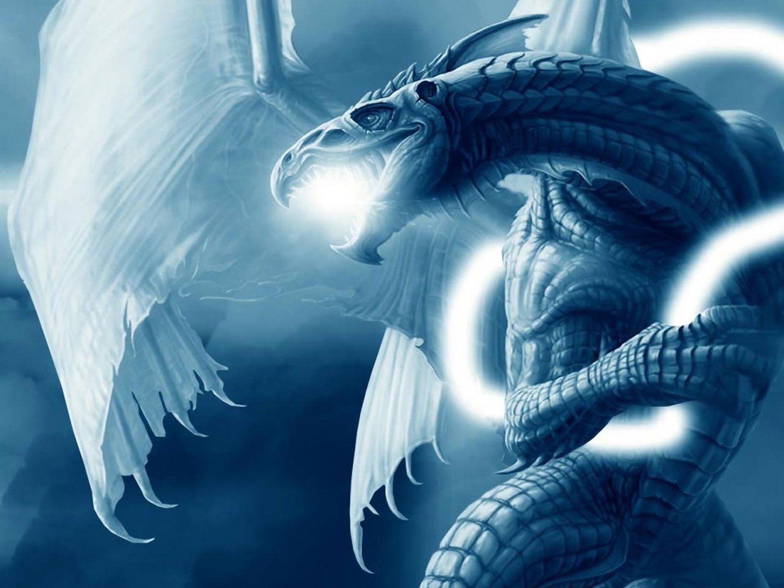 Cool Blue Dragon Wallpapers - Top Free Cool Blue Dragon Backgrounds