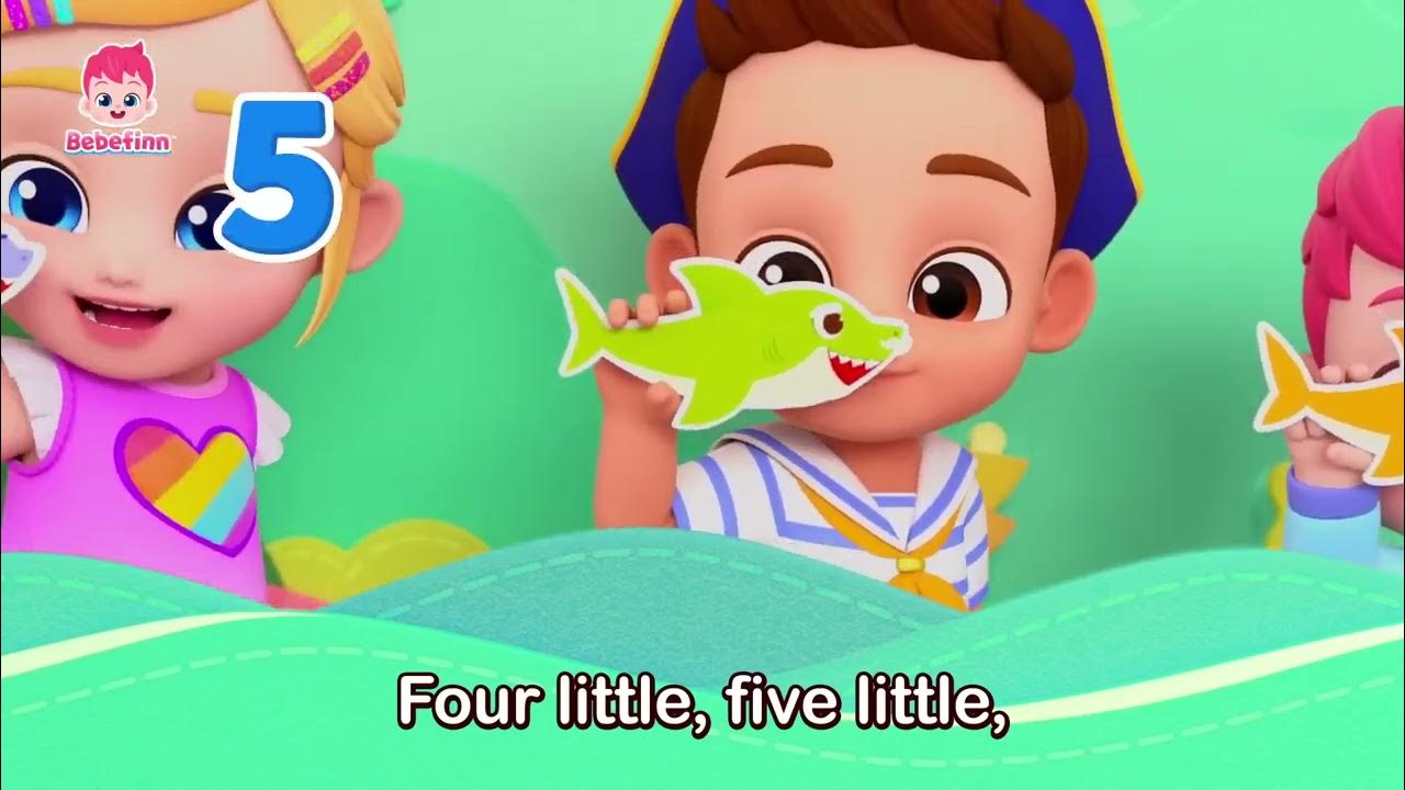 1280x720 Ten Little Sharks _ Bebefinn Nursery