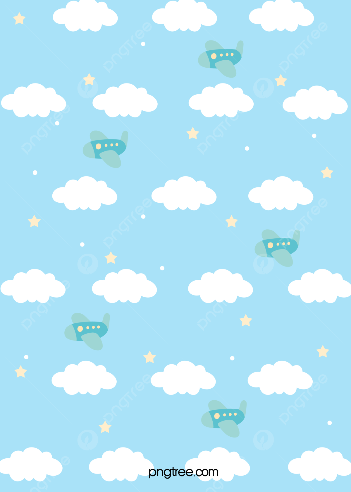 1200x1680 Blue Baby Style Background Wallpaper