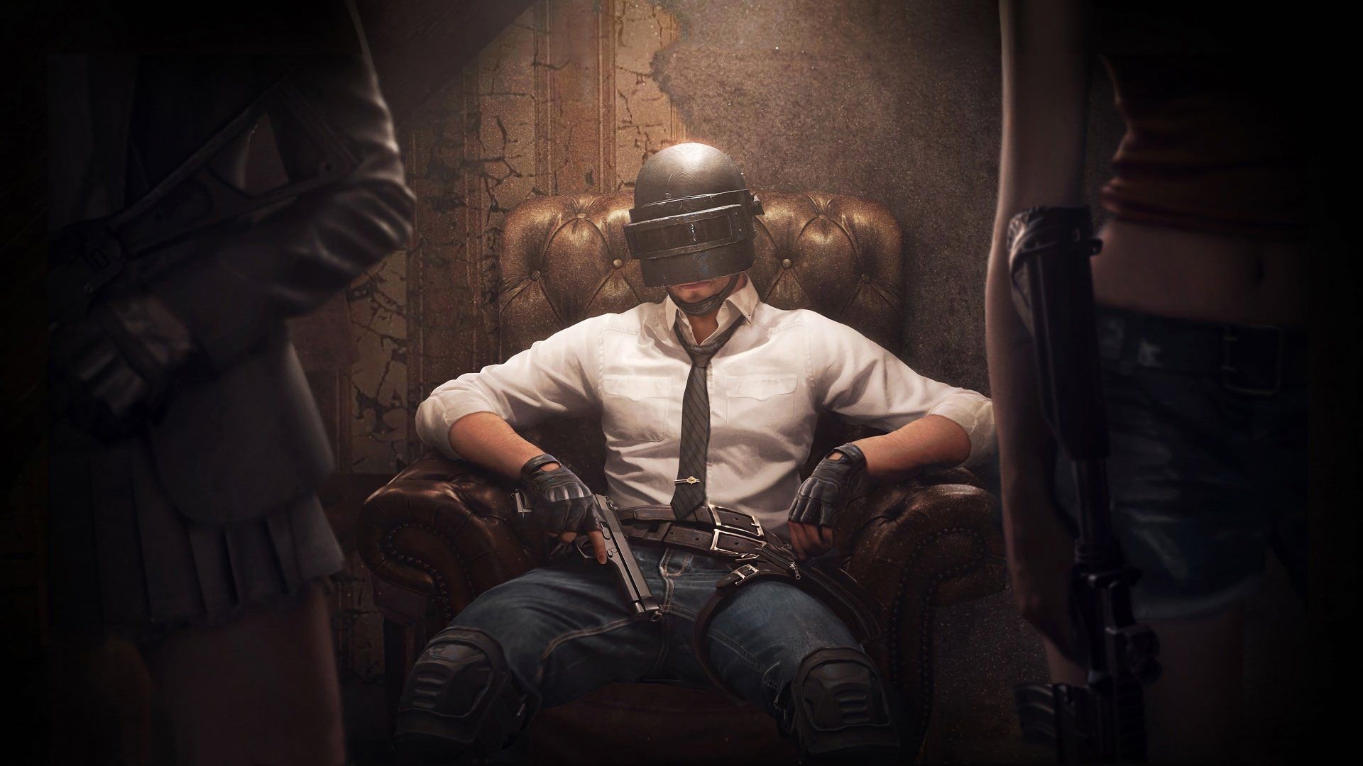 1920x1080 PUBG Warrior in 4K Ultra HD Wallpaper