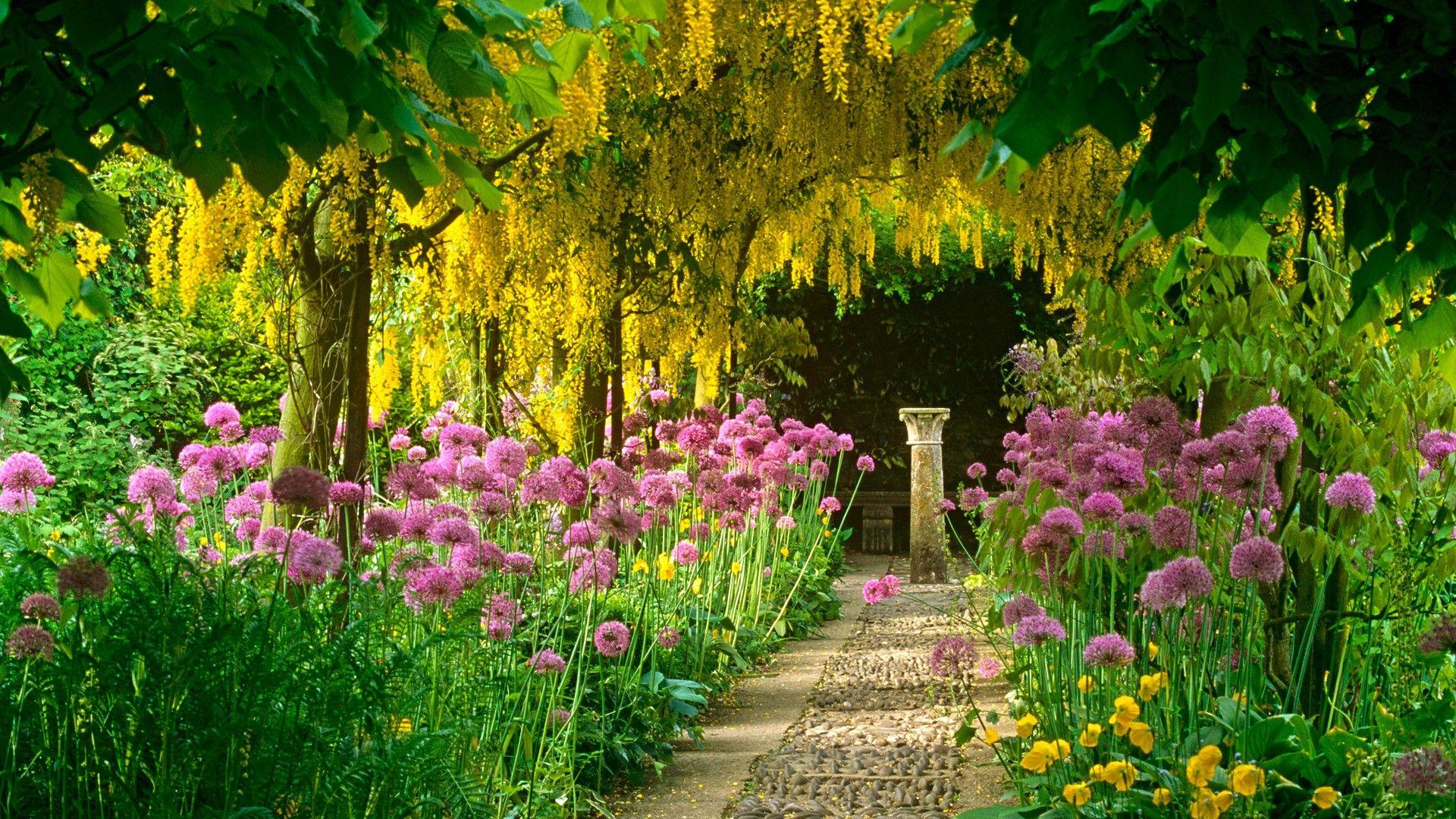 1920x1080 Garden Wallpaper