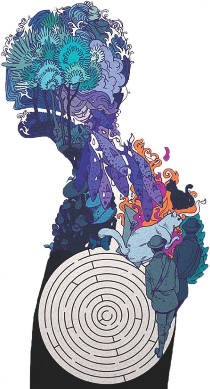 696x1288 Murakami's Kafka on the Shore