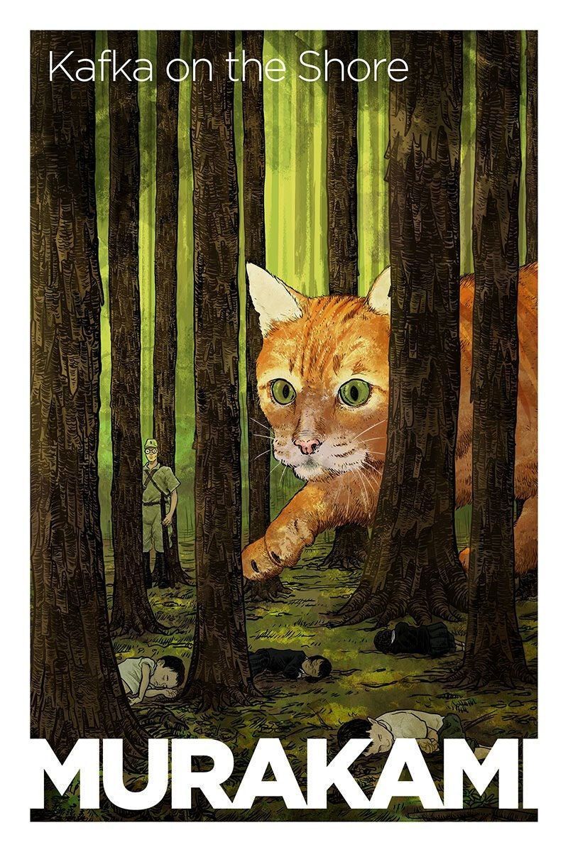 800x1200 Kafka on the Shore Print 12x17