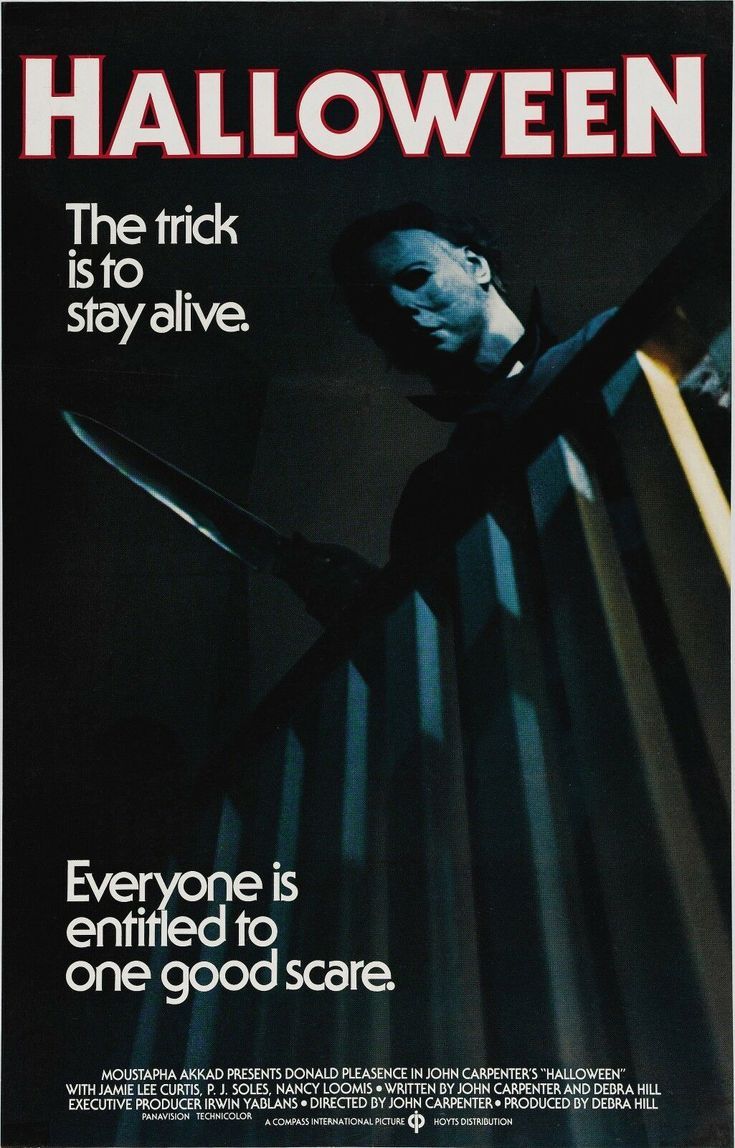 735x1148 HALLOWEEN (1978) Movie Poster Horror