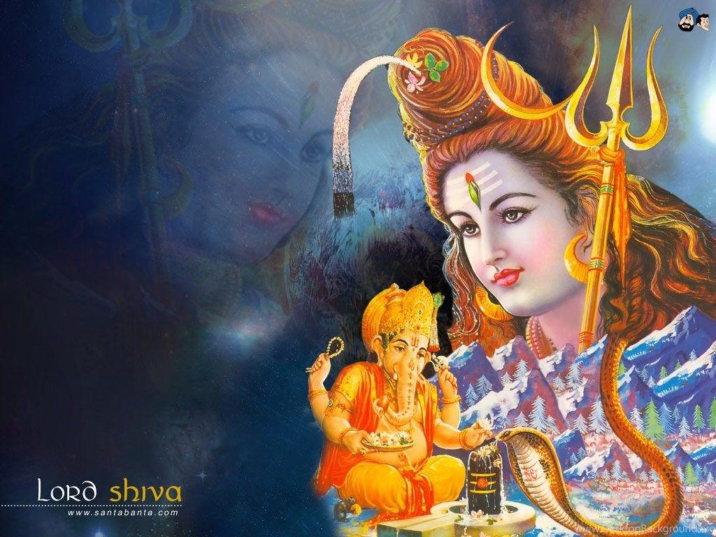 1024x768 Lord Shiva Wallpaper Desktop Background